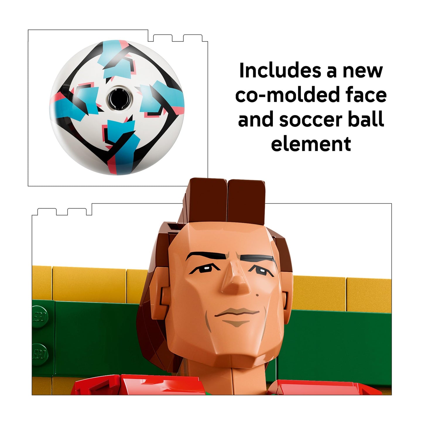 LEGO Editions Cristiano Ronaldo – Soccer Legend - Building Set for Boys & Girls, Ages 12+ - Collectible Soccer Gift with Plaque - Kids Bedroom or Shelf Decor - 43016 🍁 All In One Marketplace Canada