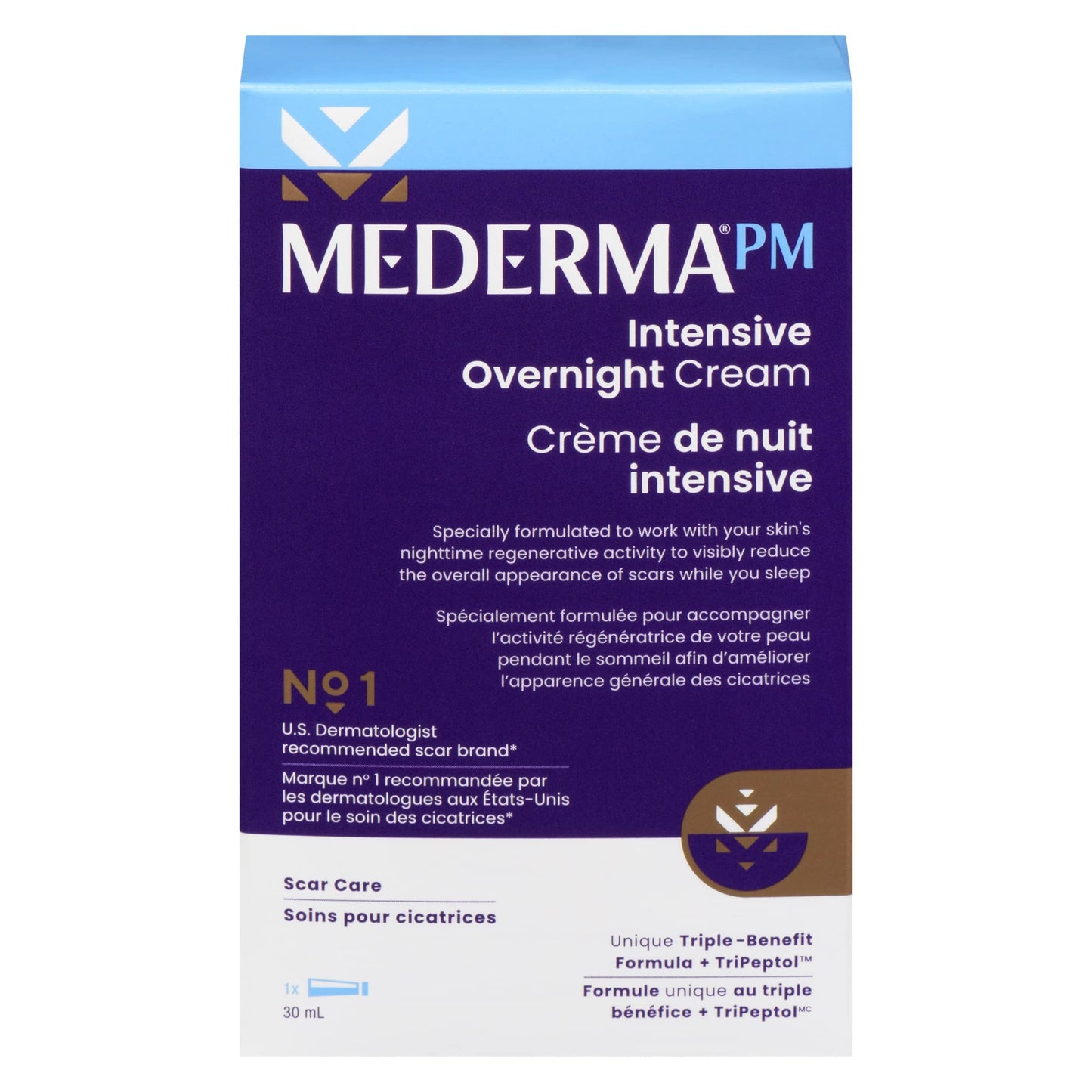 Mederma PM Intensive Overnight Scar Cream | Reduces the appearance of Old & New scars while you sleep, 30 ml 🍁 All In One Marketplace Canada