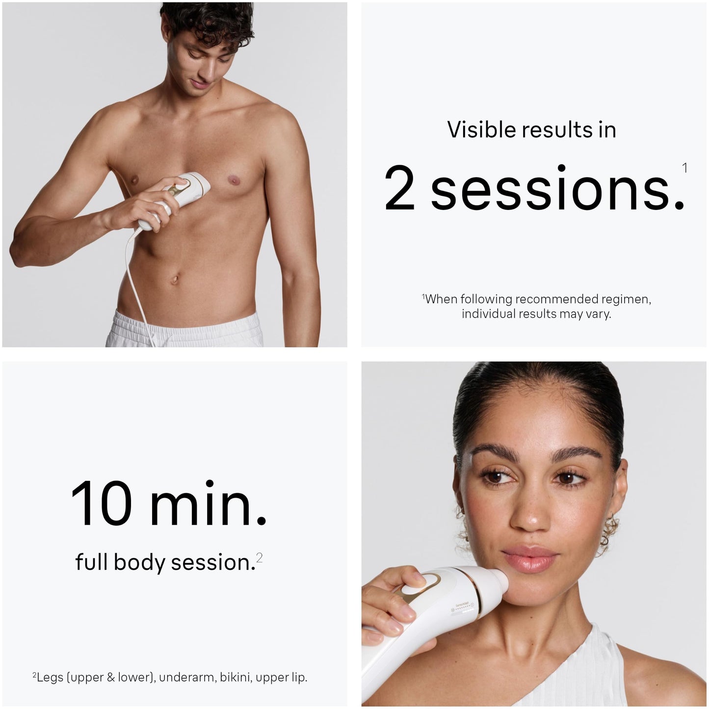 Braun Silk-Expert Pro 5 IPL PL5157 at Home Laser Hair Removal for Women and Men with Premium Pouch, Venus Razor, 2 Heads 🍁 All In One Marketplace Canada