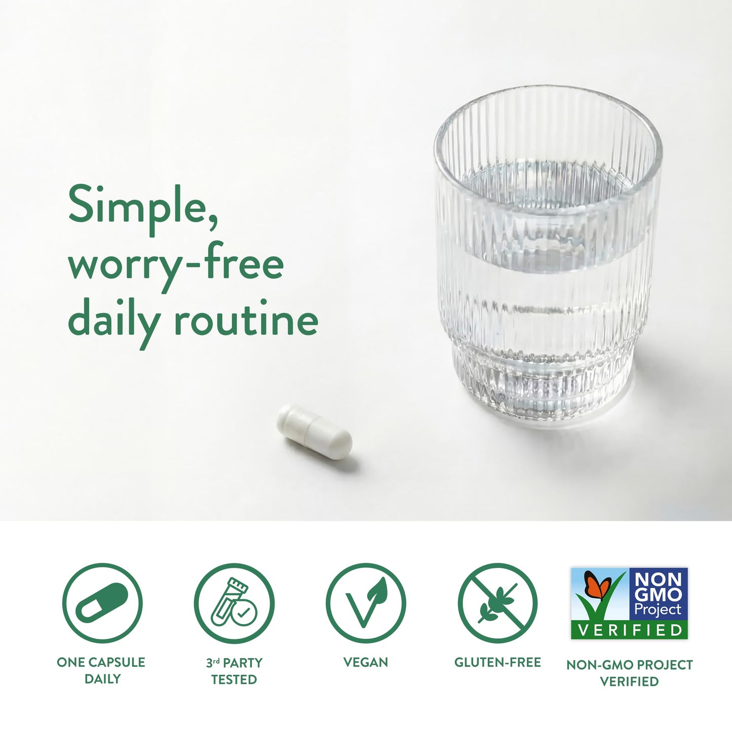 Genuine Health Advanced Gut Health Probiotic Women's Daily 50 Billion CFU - Healthy Digestion & Gut Flora Support - Women’s Probiotic - Vegan, Gluten-Free & Non-GMO - 60 Capsules (60 Servings) 🍁 All In One Marketplace Canada