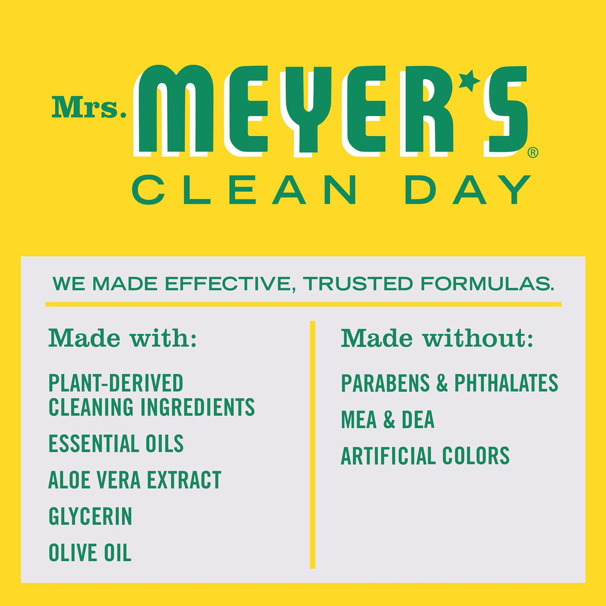 Mrs. Meyer's Hand Soap, Made with Essential Oils, Biodegradable Formula, Honeysuckle, 370 mL, 4 Pack 🍁 All In One Marketplace Canada
