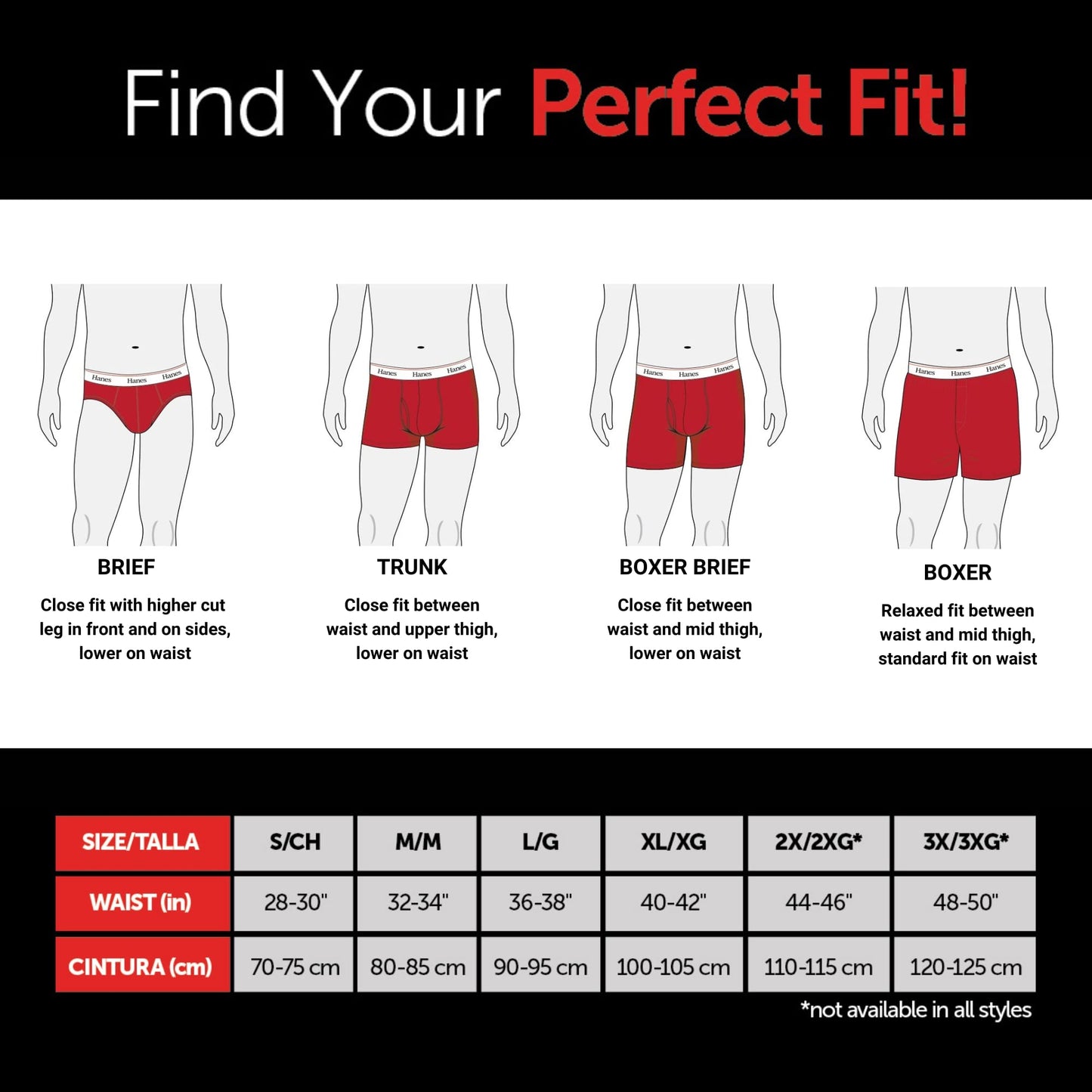 Hanes Originals Men's Boxer Briefs, Stretch Cotton Moisture-Wicking Underwear, Modern Fit Low Rise, Pack of 4, Grey/Black assortement, Size Small 🍁 All In One Marketplace Canada