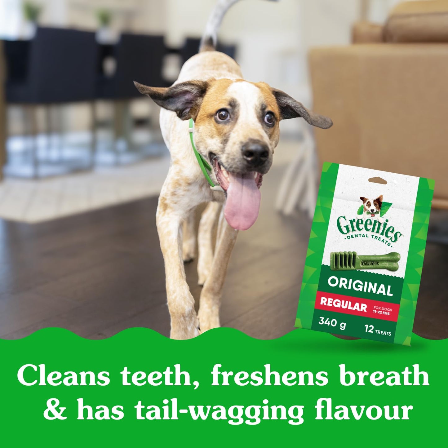 GREENIES Dog Treats Original Regular Natural Dental Care, (36 Treats) 36 oz. Pack 🍁 All In One Marketplace Canada