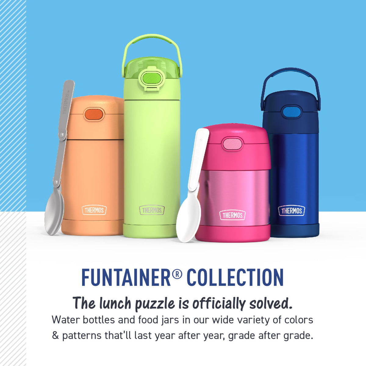 THERMOS FUNTAINER Kids Food Jar with Spoon, 10oz, Gabbys Dollhouse 🍁 All In One Marketplace Canada