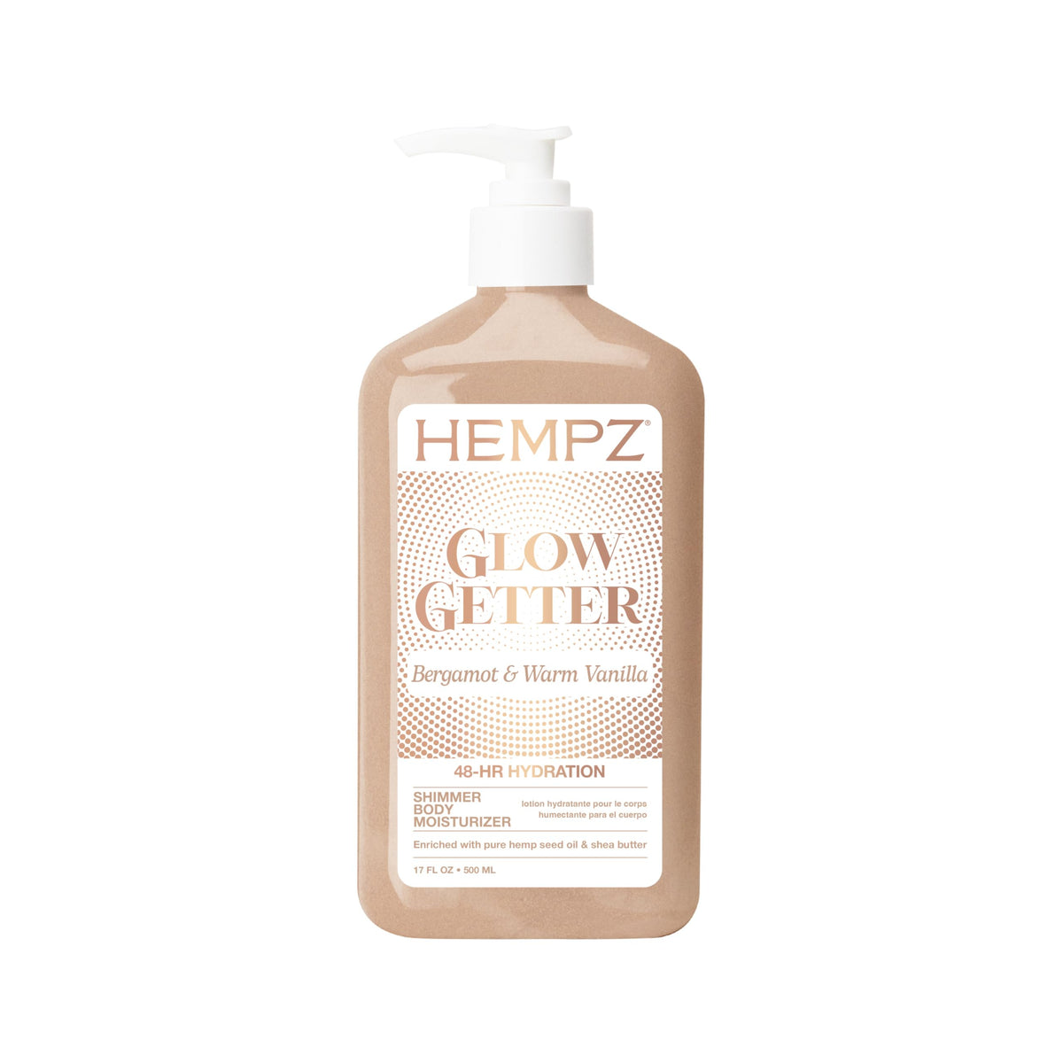 Hempz Glow Getter Body Lotion, Hydrating Moisturizer with Shimmer, 500 ml. 🍁 All In One Marketplace Canada