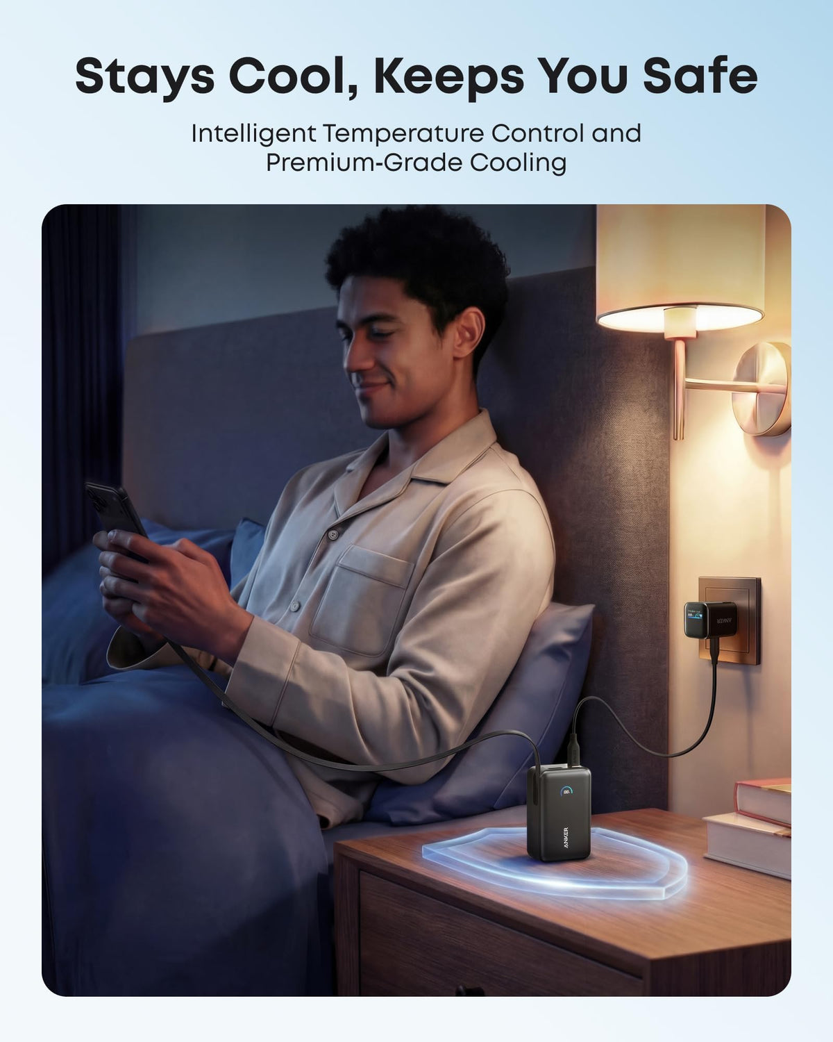 Anker Nano Power Bank, 10,000mAh Portable Charger with 2.3 ft Anker InstaCord Retractable Cable, 45W Max Compact Battery Pack, Smart Display, for iPhone 17/16 Series,iPad,Galaxy,Pixel and More (Black) 🍁 All In One Marketplace Canada