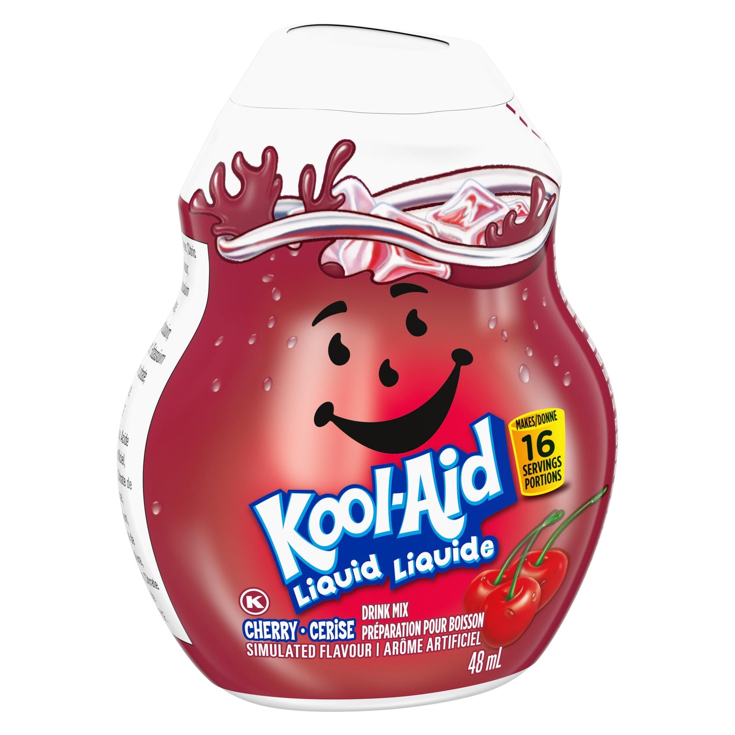 Kool-Aid Cherry Liquid Drink Mix, 48 mL Bottle (Pack of 12) 🍁 All In One Marketplace Canada