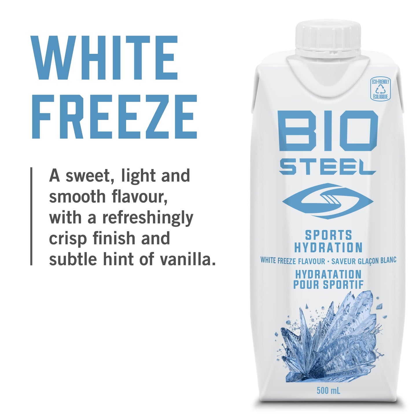 BioSteel Electrolyte Sports Drink, White Freeze, 12-Pack, Zero Sugar 🍁 All In One Marketplace Canada