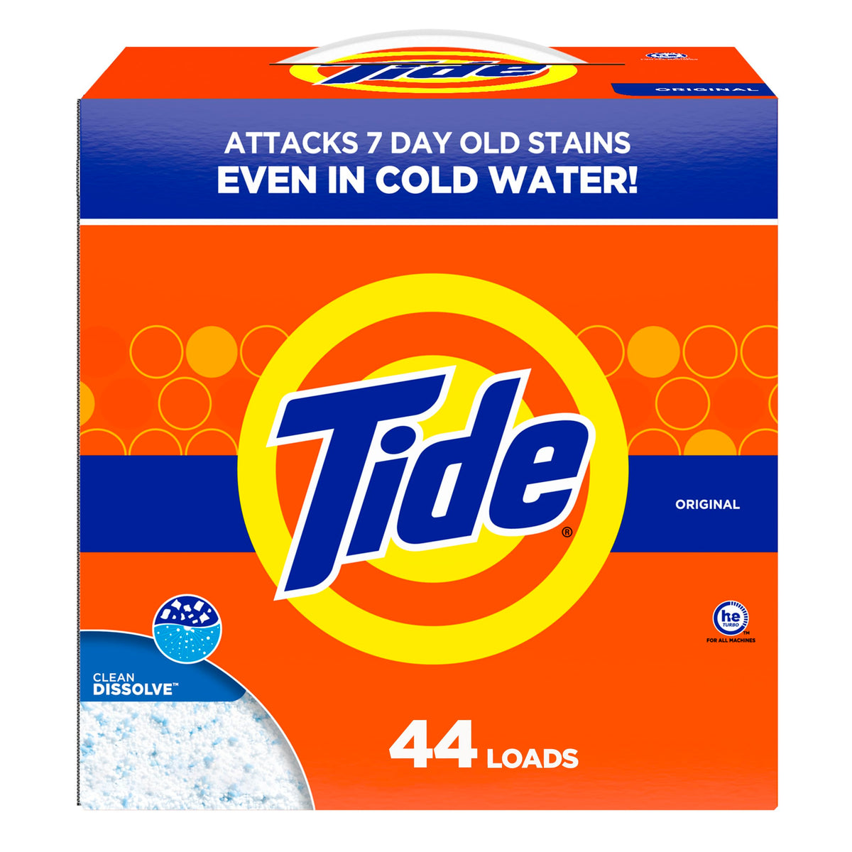 Tide Powder Laundry Detergent, Original Scent, 44 Loads, 1.4 kg 🍁 All In One Marketplace Canada