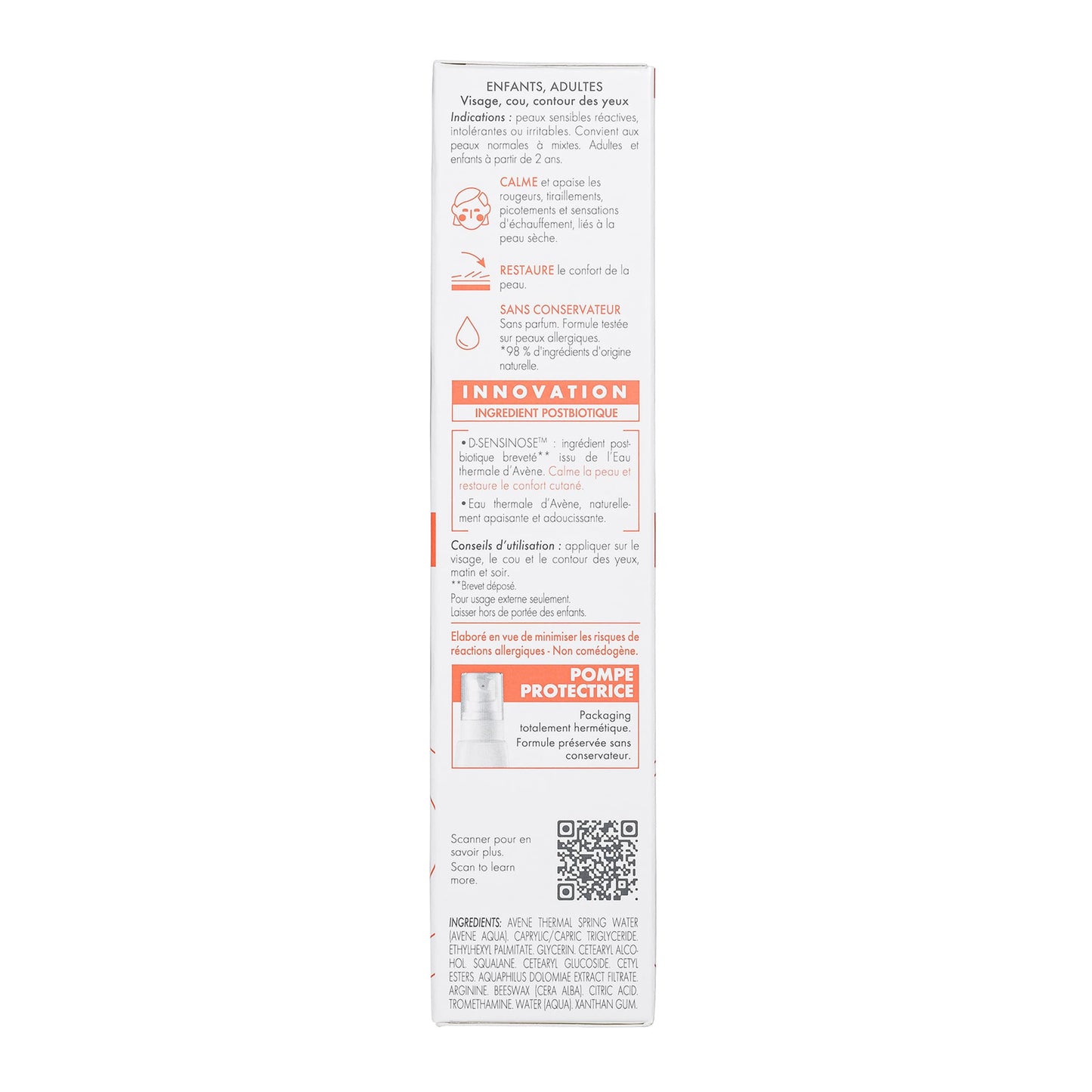 Eau Thermale Avene Tolerance Control Soothing Skin Recovery Cream, For all Hypersensitive, Reactive, Intolerant and Allergic skin, Normal to Combination skin, Tube with Sterile Cosmetic pump, Day Cream, 40 ml 🍁 All In One Marketplace Canada