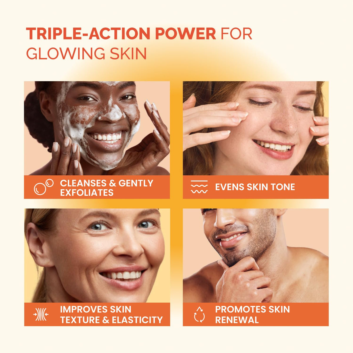 PLANTIFIQUE Kojic Acid Soap for Hyperpigmentation, Lab Tested - Turmeric Soap 2 Bars with Hyaluronic Acid, Collagen, Vitamin C for Dark Spots - Face Wash, 160g / 5.64 oz 🍁 All In One Marketplace Canada