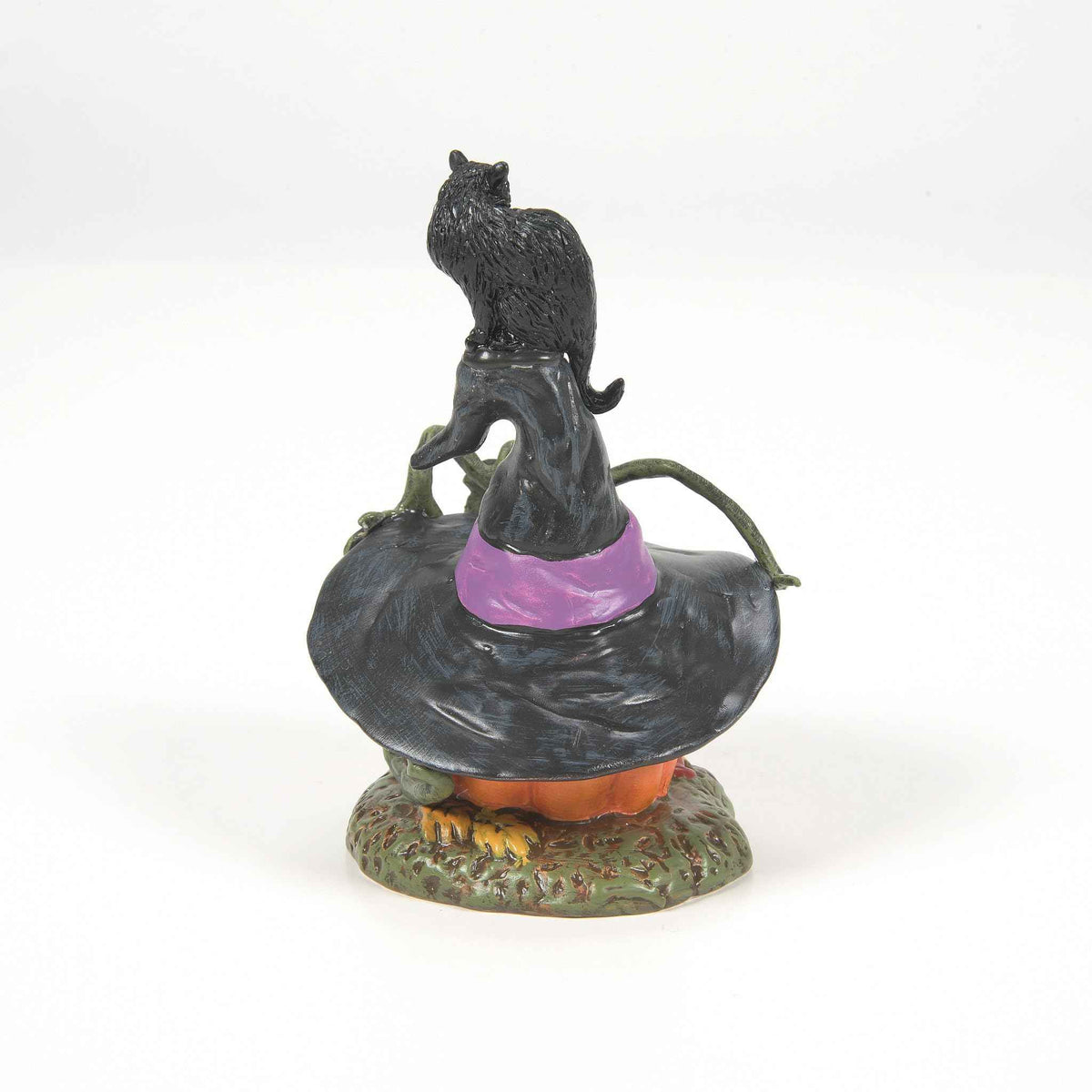 Department 56 Village Collection Accessories Halloween Feline Noir Cat on Pumpkin 2025 Dated Figurine, 4.02 Inch, Multicolor