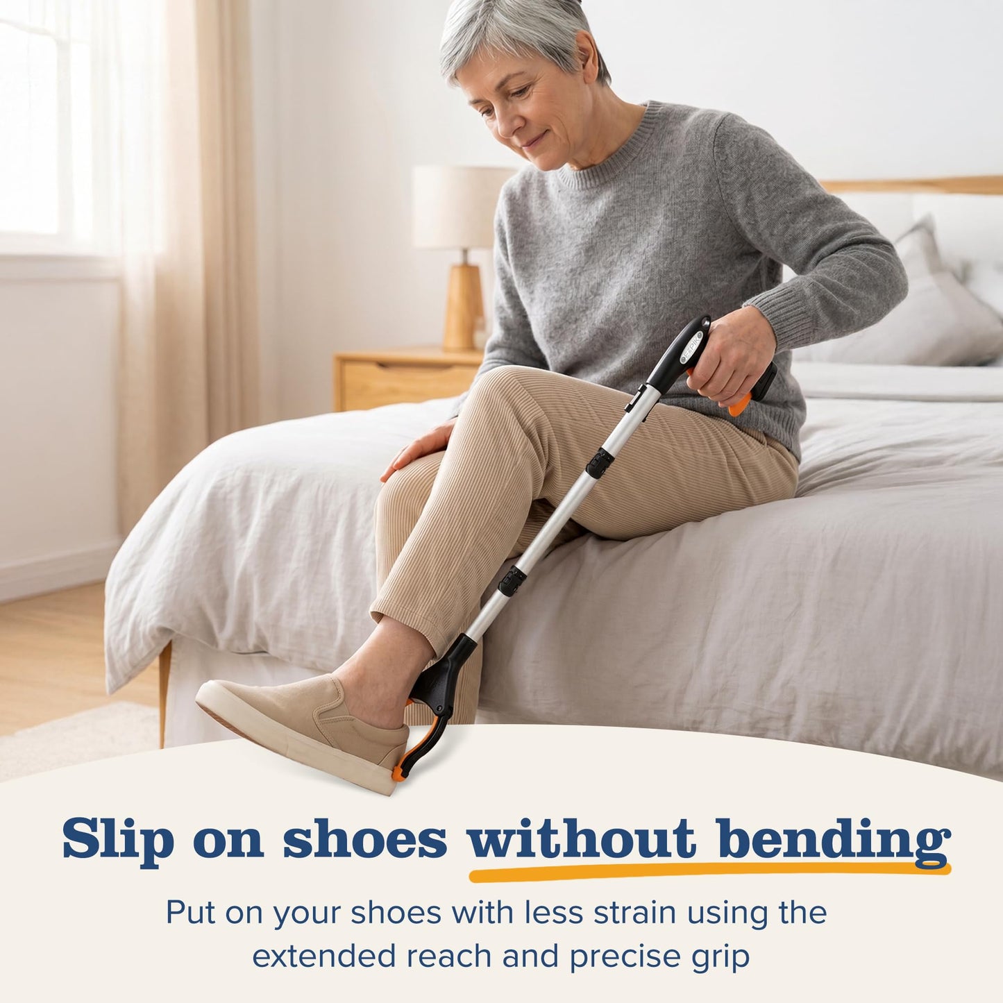 EZPIK® PRO 36" Long Reach Grabber Tool for Elderly - 90 cm Folding Magnetic Pick Up Stick - Grabber Stick for Disabled with Rotating Head 🍁 All In One Marketplace Canada