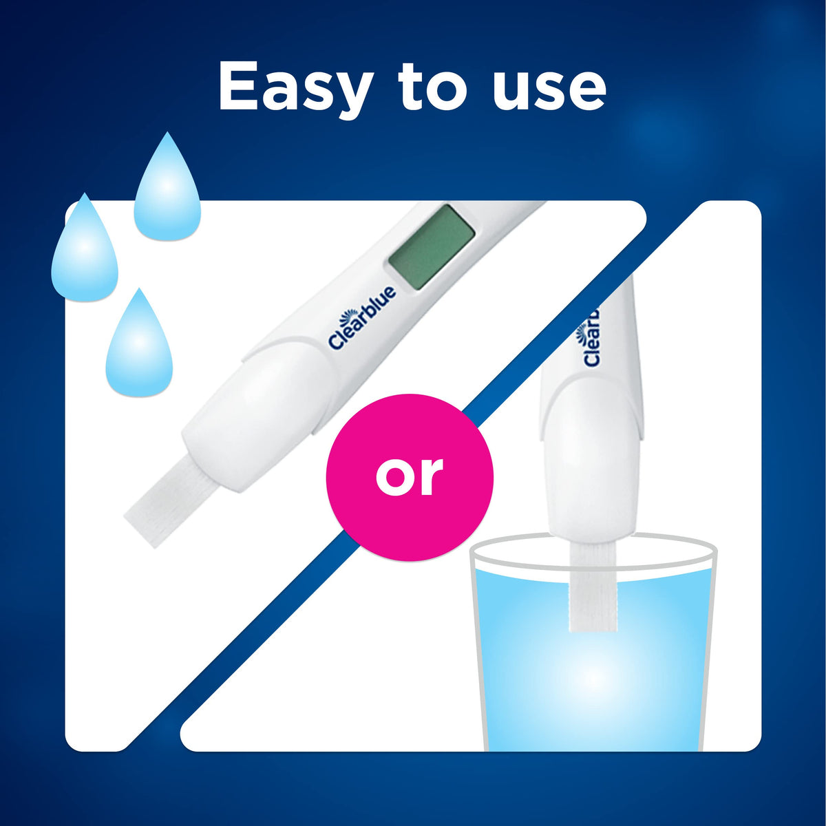 Clearblue Digital Pregnancy Test With Weeks Indicator, The Only Test That Tells You How Many Weeks, 2 Digital Tests (Pack of 1) 🍁 All In One Marketplace Canada