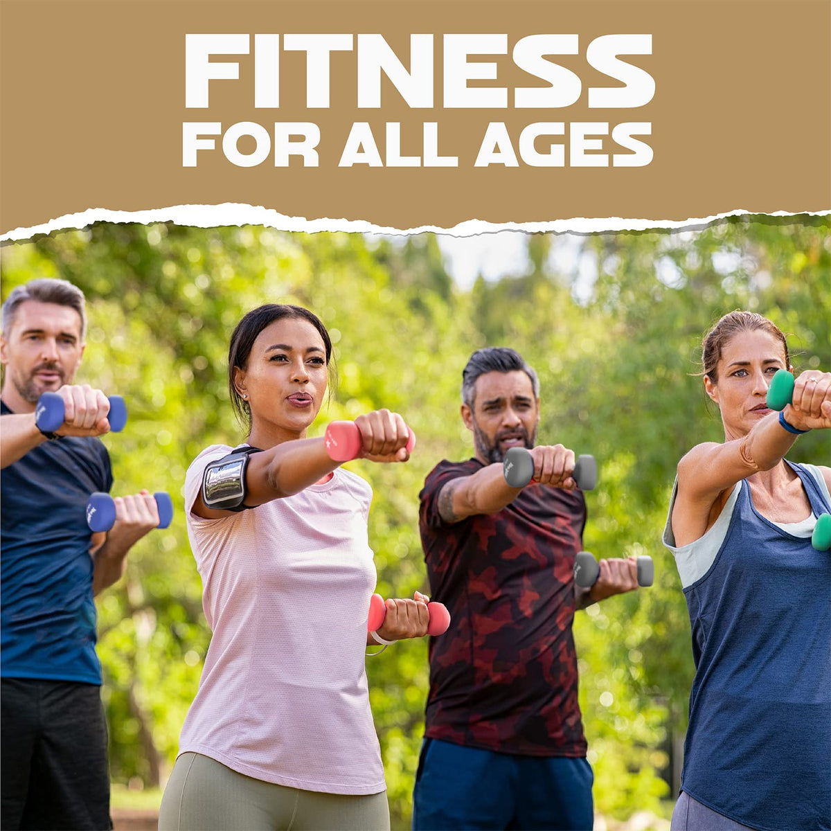 Yes4All Dumbbell Neoprene, poids et haltere, Weight Set, Hand Weights for Women, Dumbbells Pair, Free Weights (C. Gray - 7lbs) 🍁 All In One Marketplace Canada