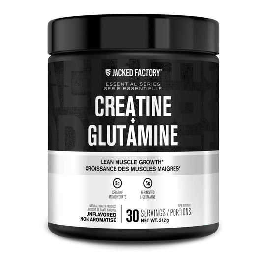 Creatine + Glutamine - Canadian-Owned Supplement with L-Glutamine - 30 Servings 🍁 All In One Marketplace Canada