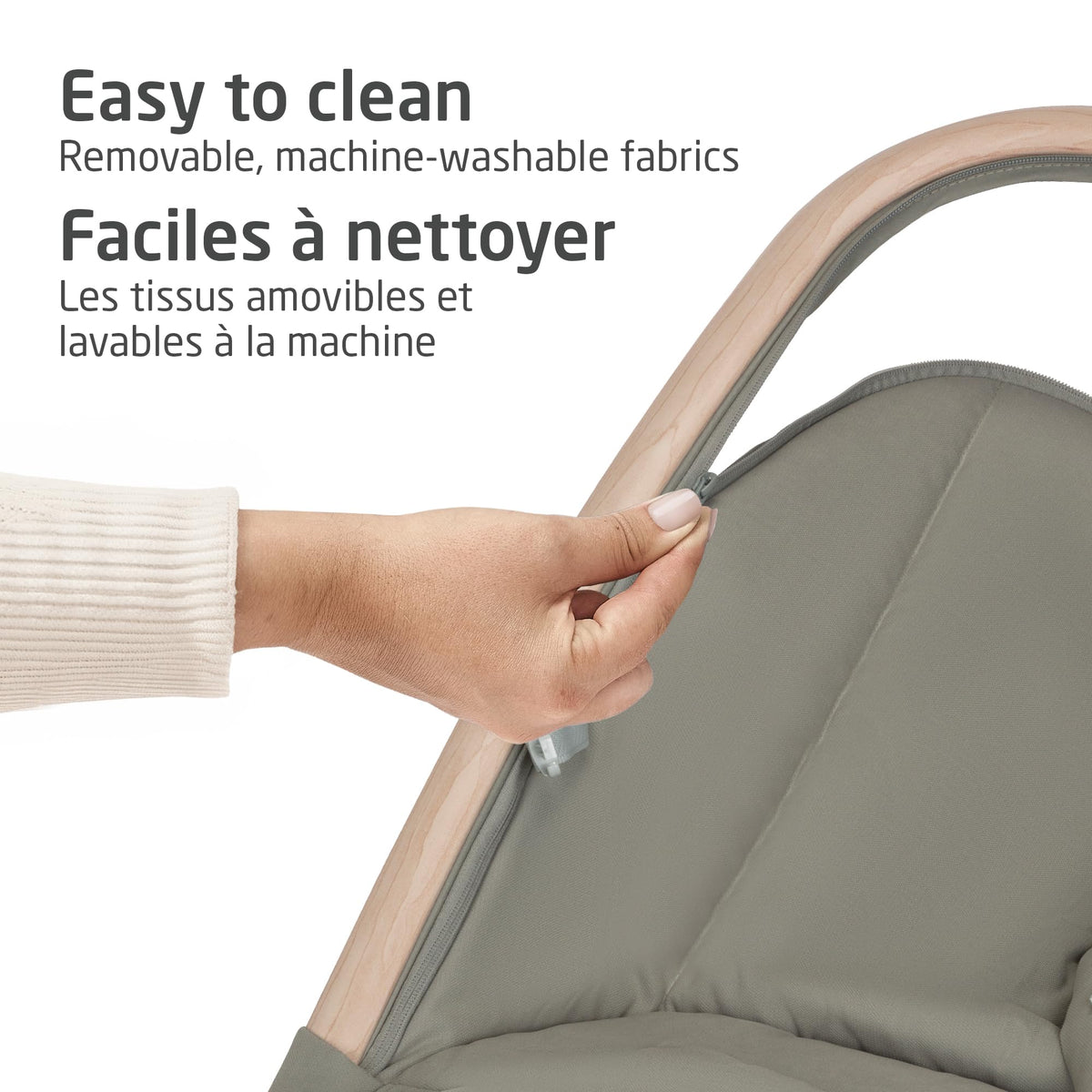Maxi-Cosi 2-in-1 Kori Rocker, folds flat, travel, washable fabrics, Classic Green 🍁 All In One Marketplace Canada