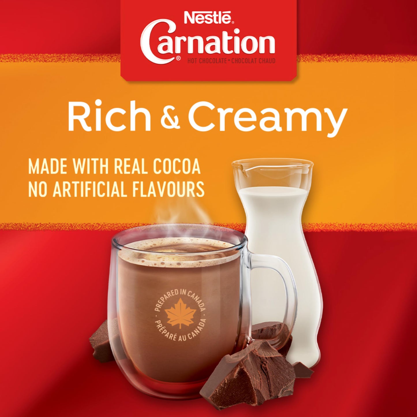 CARNATION Rich And Creamy Hot Chocolate, 1.7 kg 🍁 All In One Marketplace Canada