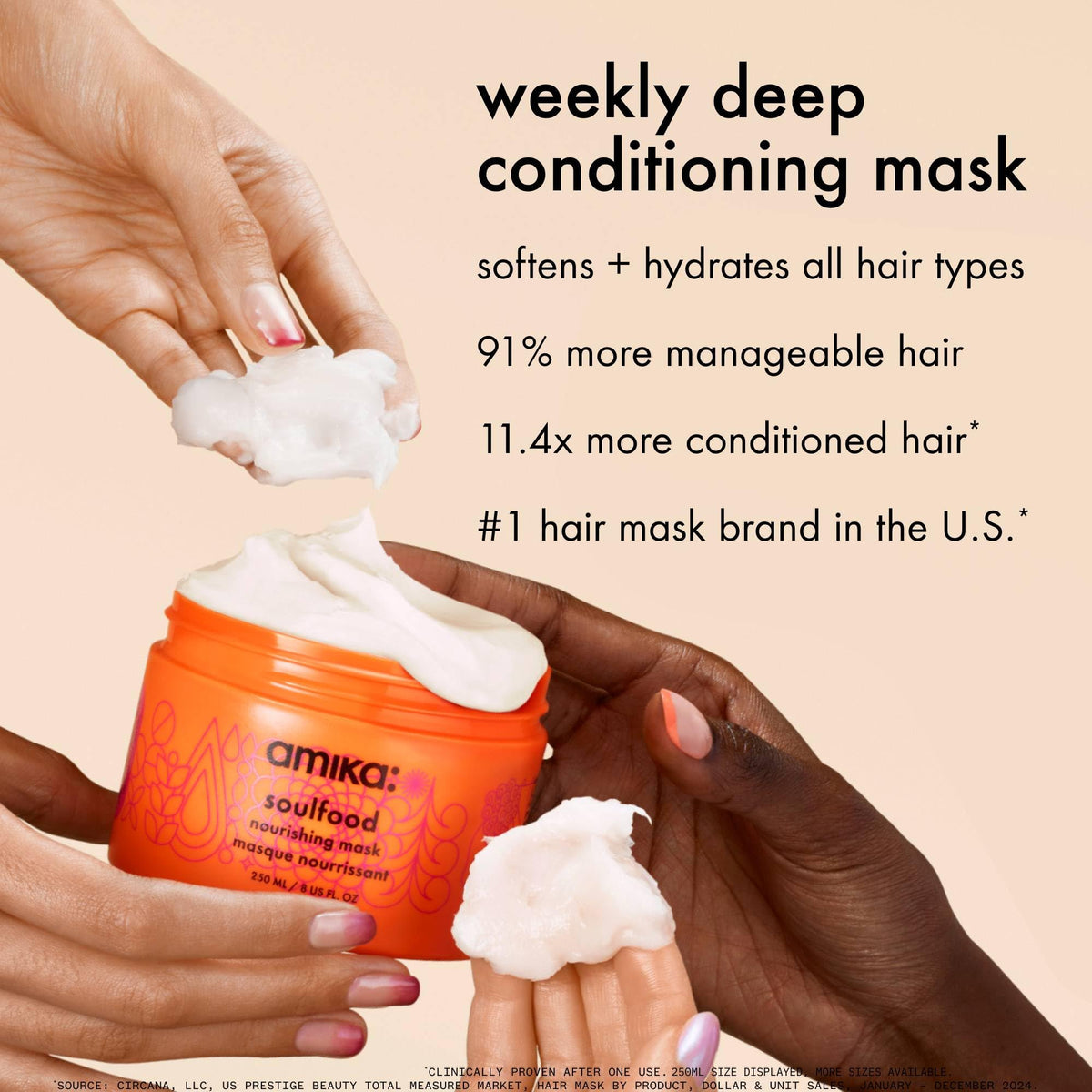 amika Soulfood Nourishing Mask, 8 Fl Oz 🍁 All In One Marketplace Canada