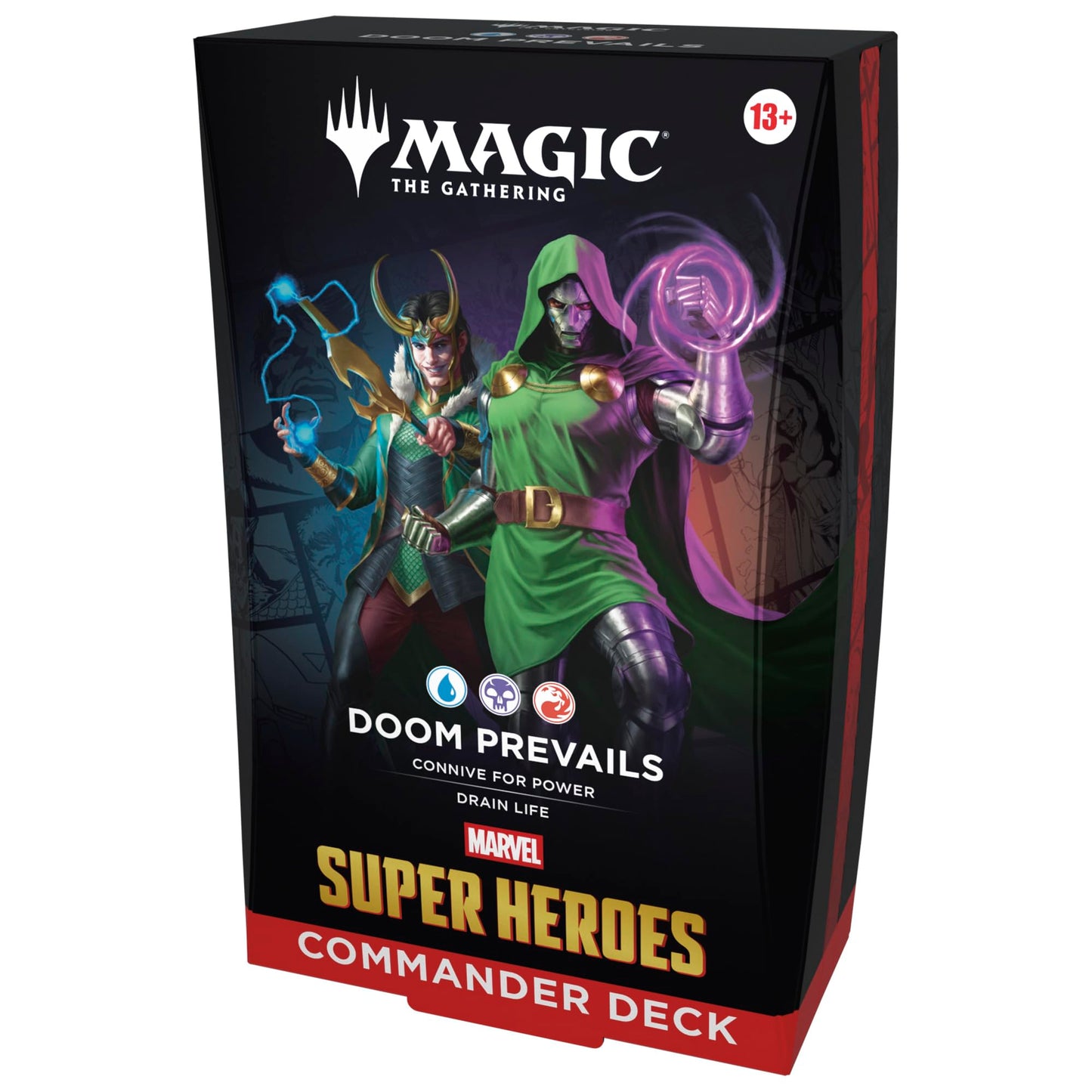 Magic: The Gathering | Marvel Super Heroes Commander Deck - Doom Prevails (100-Card Deck + Accessories) 🍁 All In One Marketplace Canada