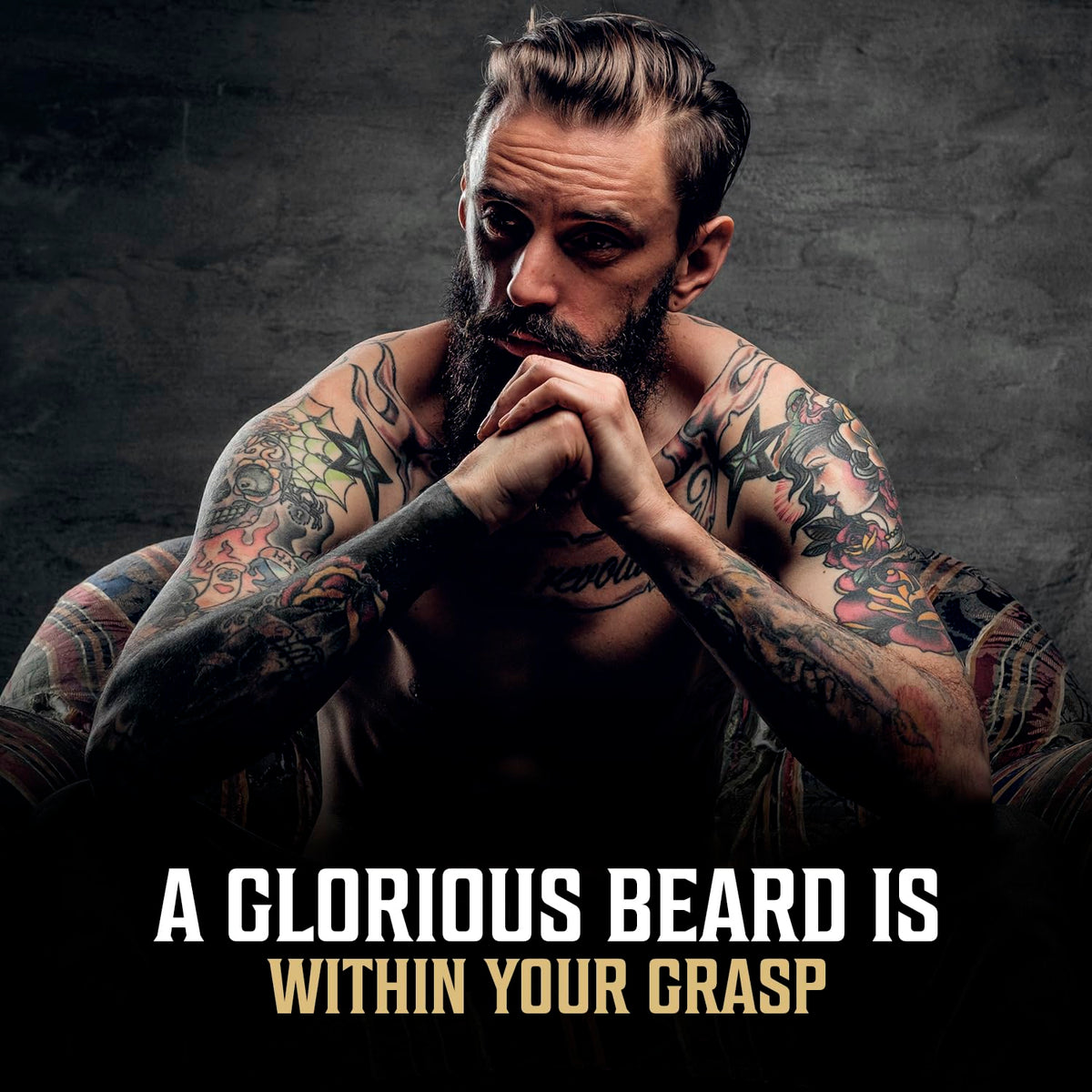 Viking Revolution - Beard Oil - All Natural Beard Oil Men with Argan Oil & Jojoba Oil - Softens, Smooths & Strengthens - Beard Conditioner - Gifts For Men - Spiced Vanilla - 30 ml 🍁 All In One Marketplace Canada