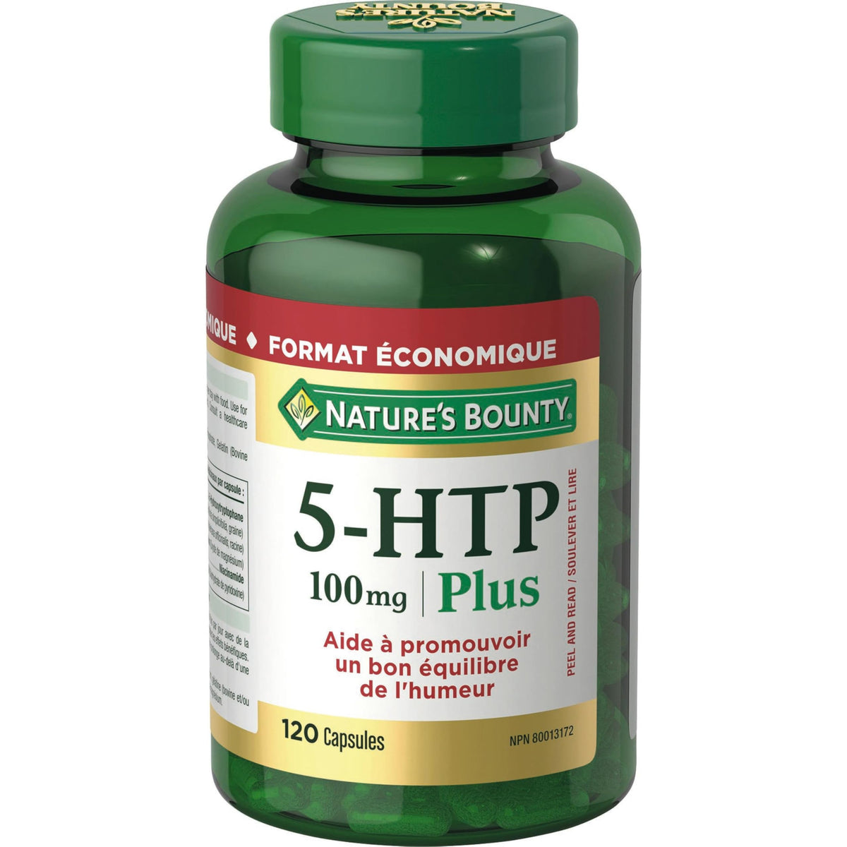 NATURE'S BOUNTY 5-HTP 100 mg Plus, Helps Promote Healthy Mood Balance, 51.8 g 🍁 All In One Marketplace Canada