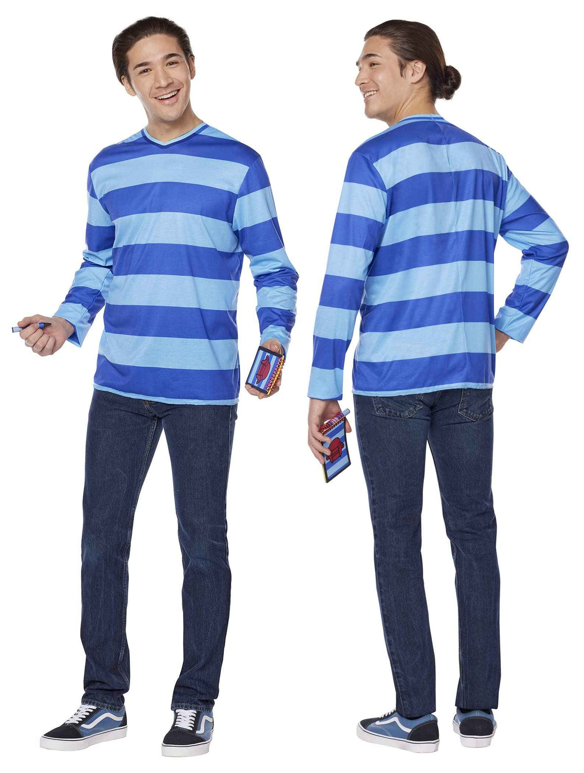 InSpirit Designs Adult Blue’s Clues Josh Costume Officially licensed Cosplay Halloween, Multicolored, X-Large