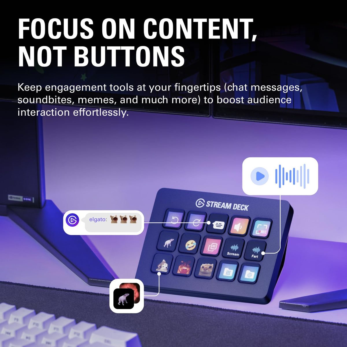 Elgato Stream Deck MK.2 Studio Controller, 15 Macro Keys 🍁 All In One Marketplace Canada