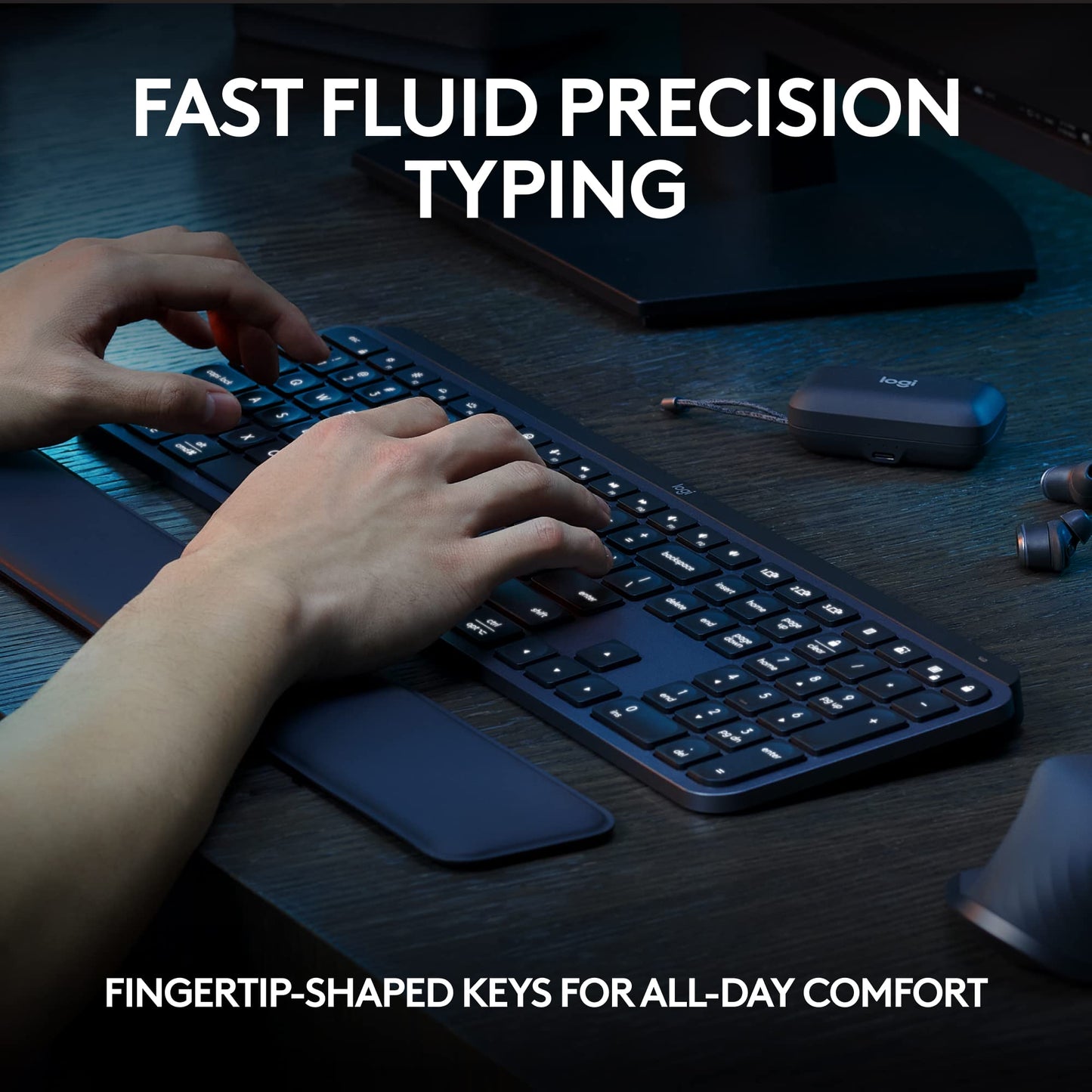 Logitech MX Keys S Wireless Keyboard, Low Profile, Fluid Precise Quiet Typing, Programmable Keys, Backlighting, Bluetooth, USB C Rechargeable, for Windows PC, Linux, Chrome, Mac - Graphite 🍁 All In One Marketplace Canada