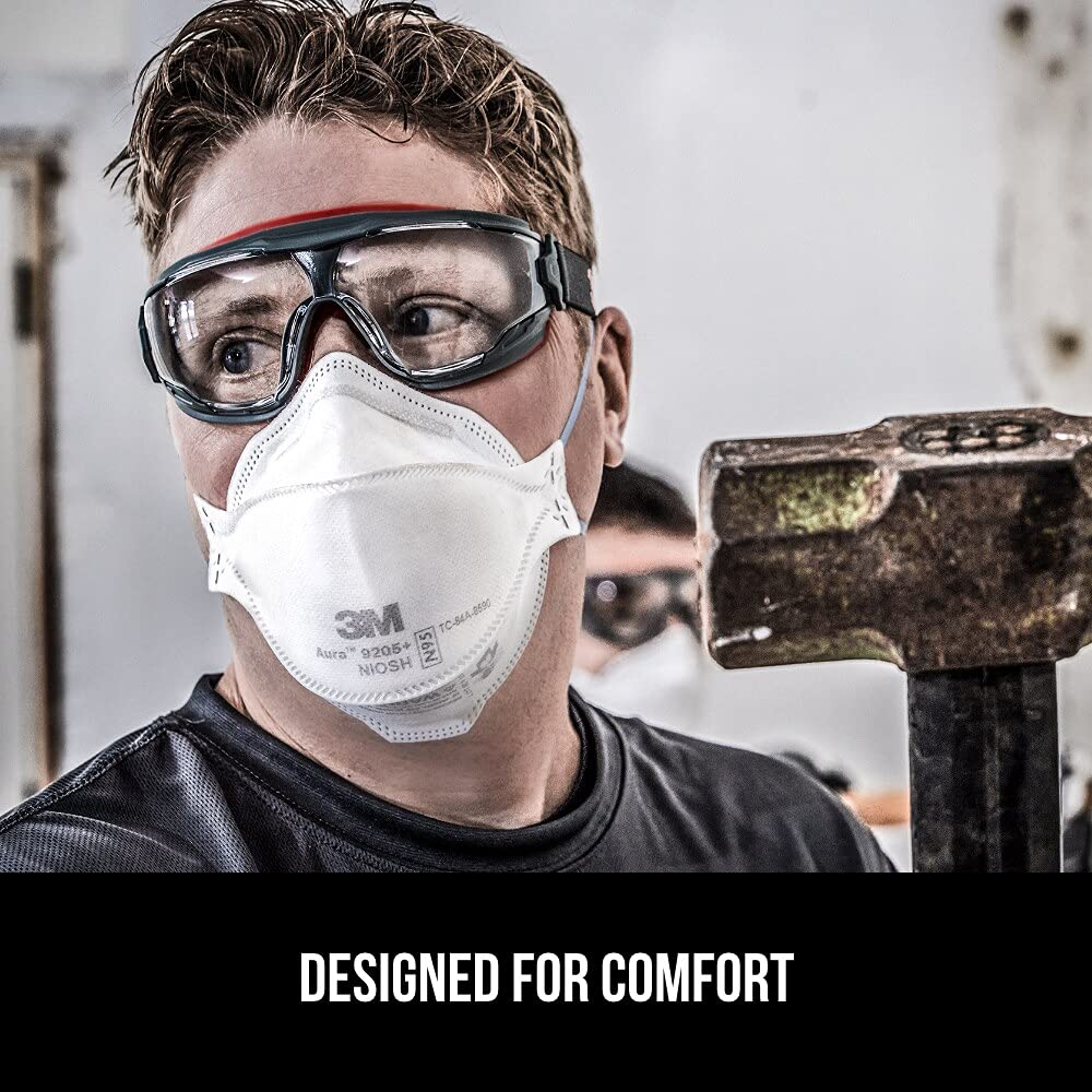 3M Aura N95 Particulate Respirator N95 Mask 9205PP-10-DC, 10 Masks 🍁 All In One Marketplace Canada