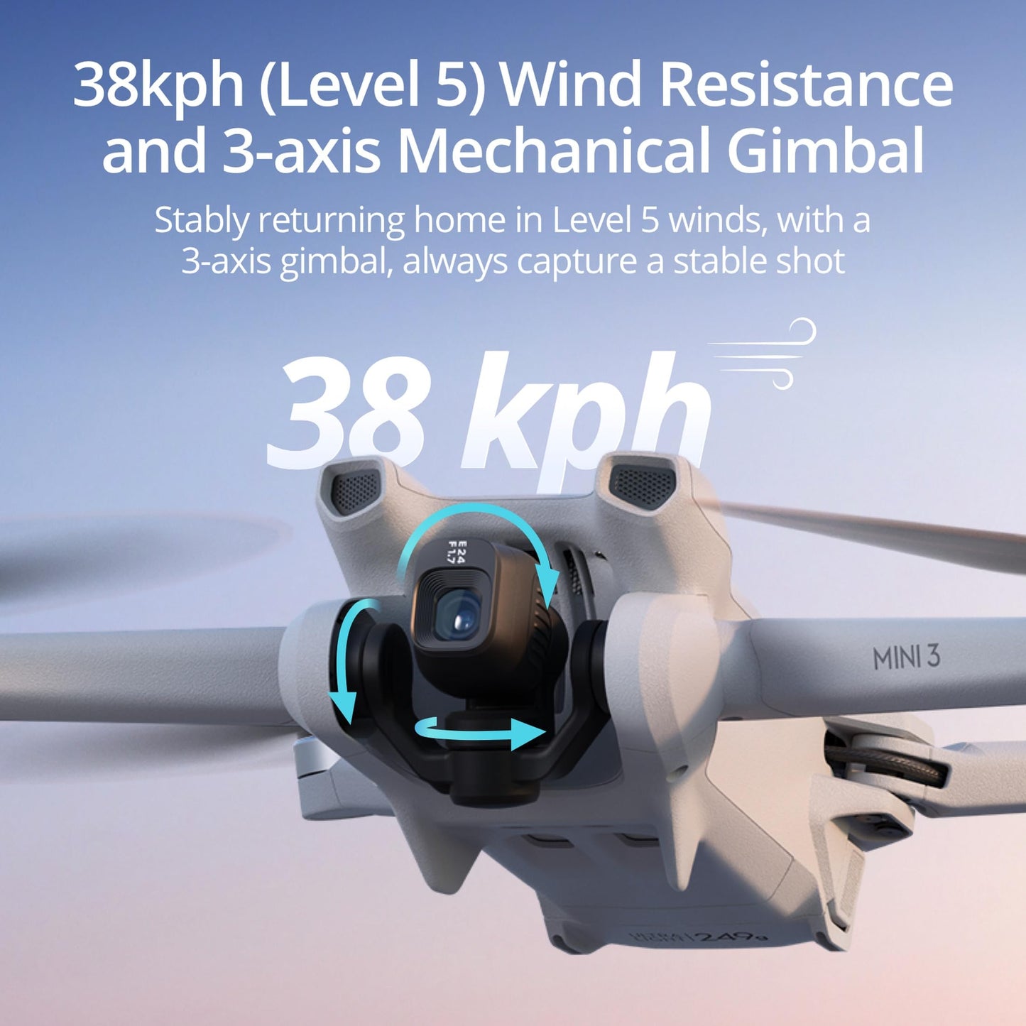 DJI Mini 3 (DJI RC), Lightweight 3x Mechanical Gimbal Drones with Camera for Adults 4K, 38-min Flight Time, up to 32800ft (10km) Video Transmission, Vertical Shooting, GPS Auto Return Integrated 🍁 All In One Marketplace Canada