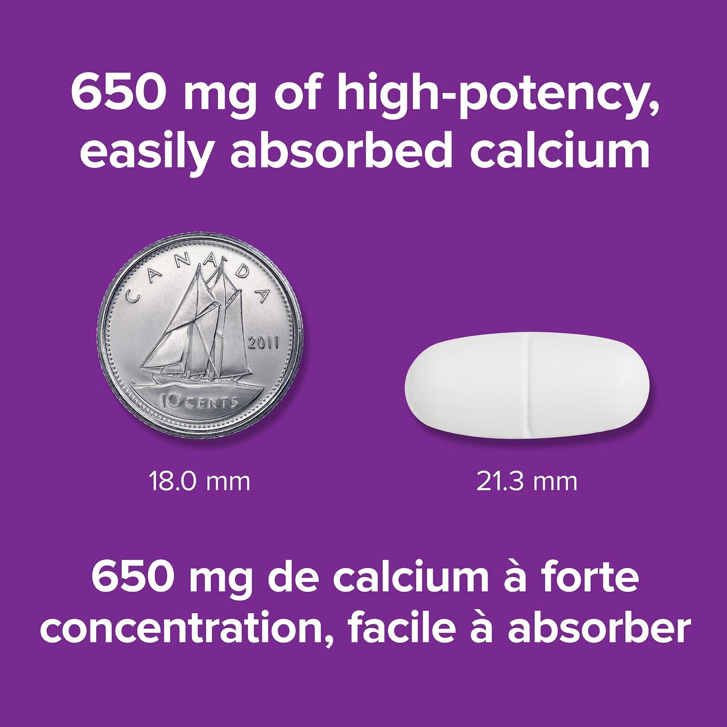 Webber Naturals Calcium Ultra, Enhanced Absorption, 280 Tablets, Helps Build Strong Bones, Vegan 🍁 All In One Marketplace Canada