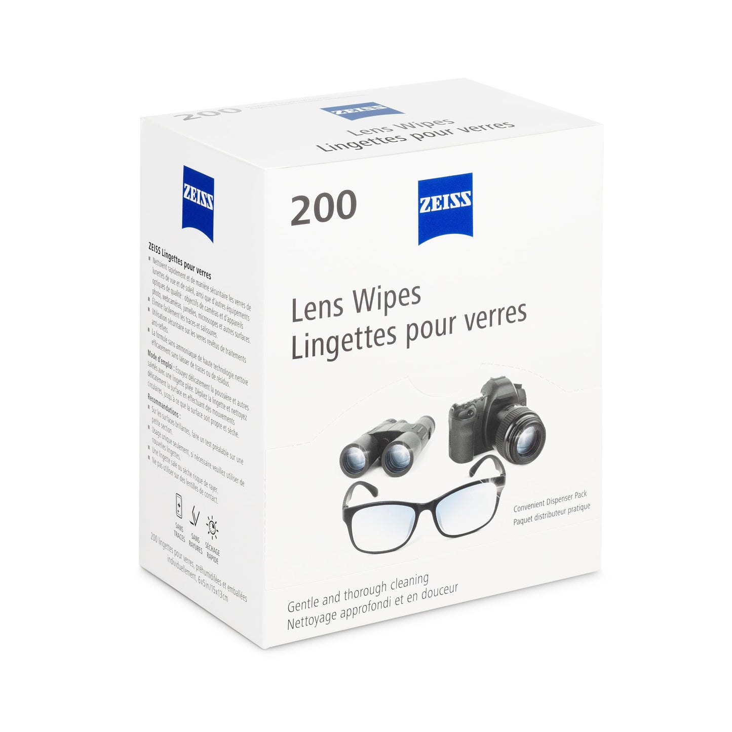 ZEISS Pre-Moistened Lens Cleaning Wipes, 200 Count 🍁 All In One Marketplace Canada