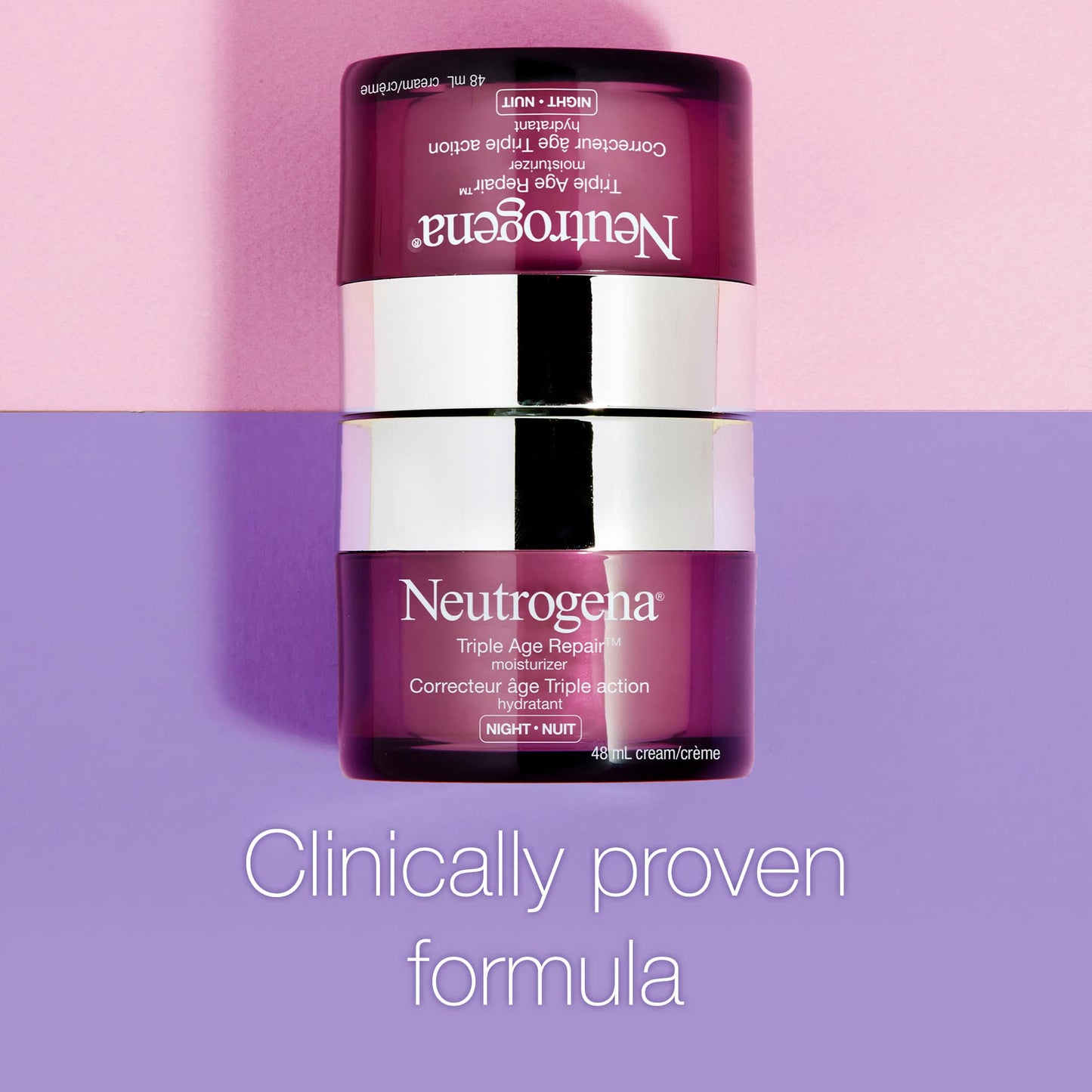 Neutrogena Night Cream, Triple Age Repair, Tone, and Firmness, 48 mL 🍁 All In One Marketplace Canada