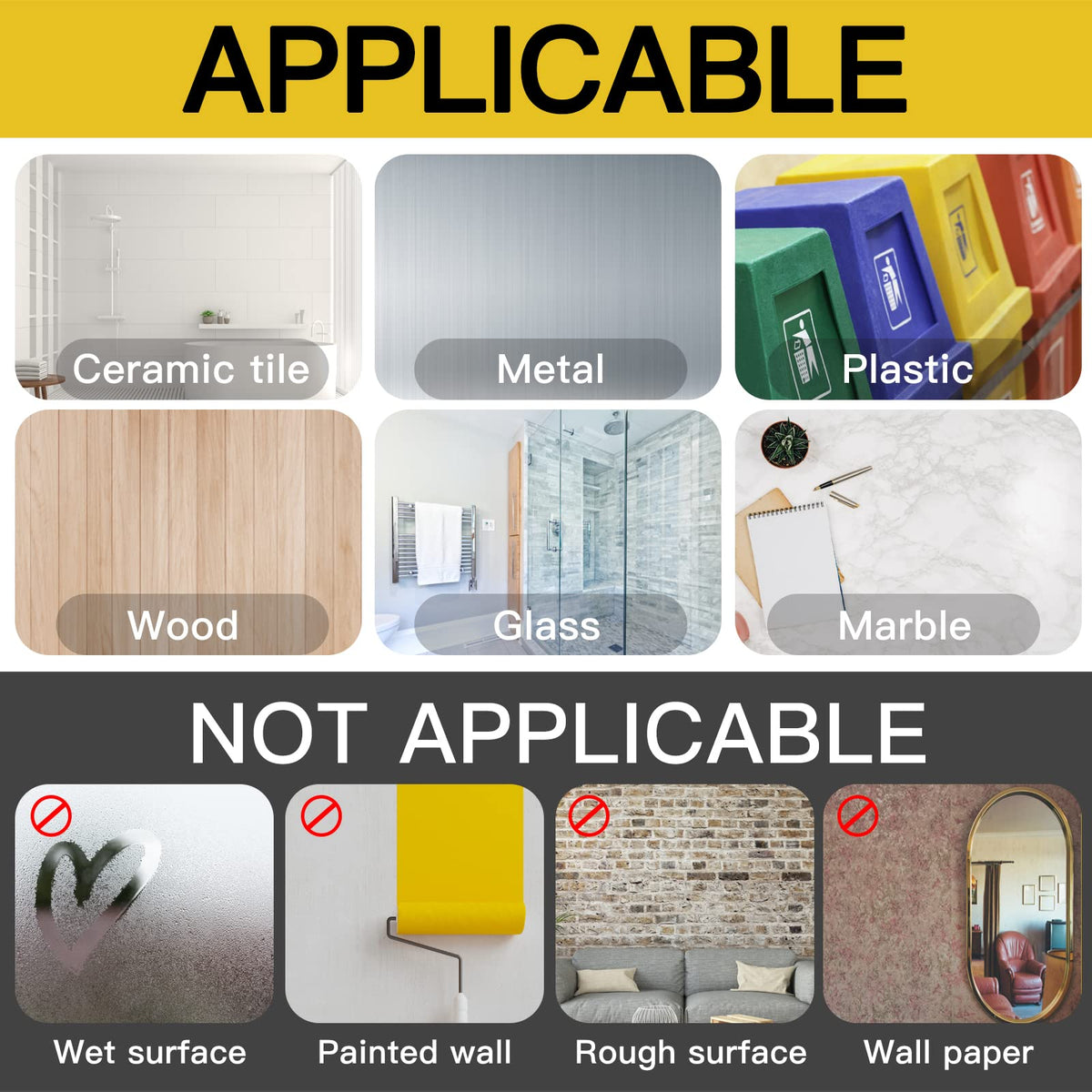 Double Sided Mounting Tape,1.2" x 200",Heavy Duty Removable Nano Adhesive Tape for Walls,Adhesive Strips Strong Sticky Gel Grip Tape,Transparent Poster Tape Wall Tape for Picture Carpet Decoration 🍁 All In One Marketplace Canada
