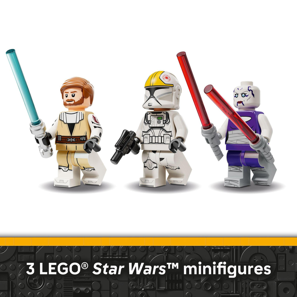 LEGO Star Wars: The Clone Wars V-19 Torrent Starfighter Building Toy - Pretend Play Set for Boys & Girls, Ages 9+ - Starship Model Kit W/ 3 Minifigures - Gift Idea for Birthdays - 75432 🍁 All In One Marketplace Canada