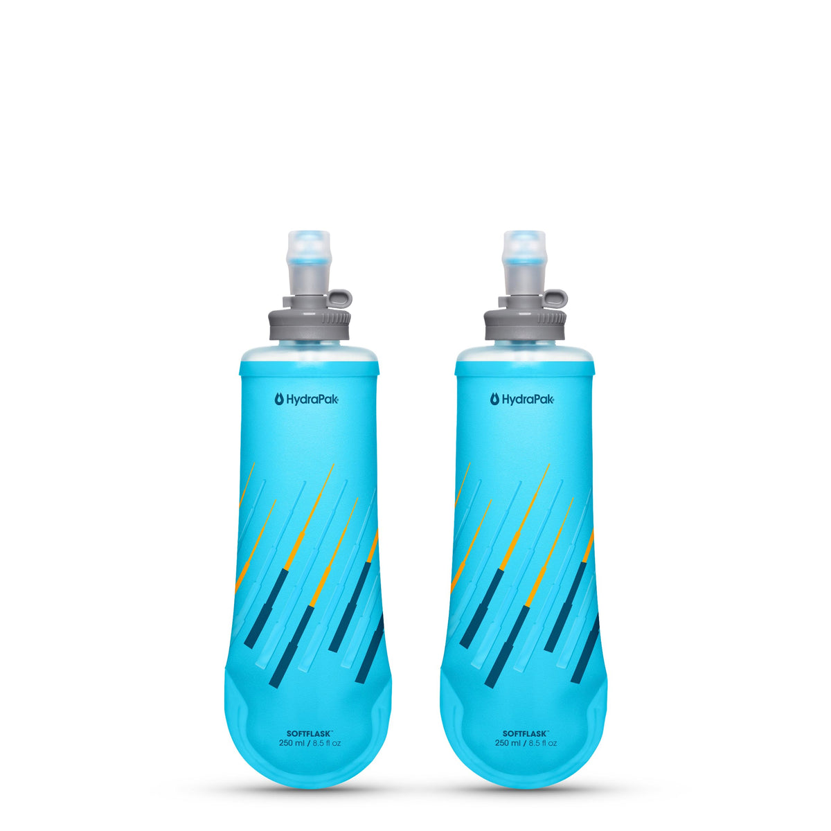 HydraPak SoftFlask Collapsible Nutrition Flask 2-Pack (250ml, Malibu) 🍁 All In One Marketplace Canada