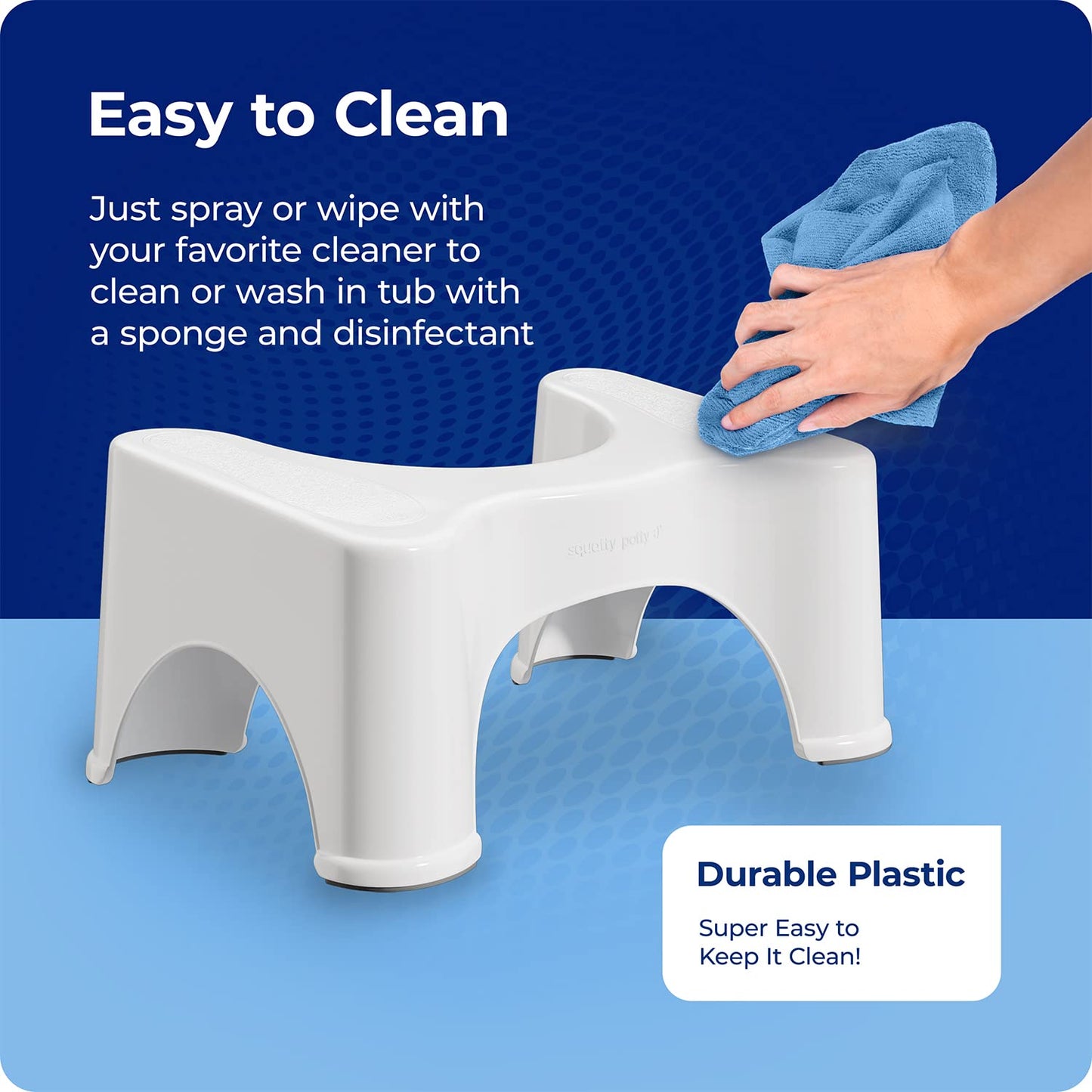Squatty Potty The Original Bathroom Toilet Stool, White, 9" 🍁 All In One Marketplace Canada