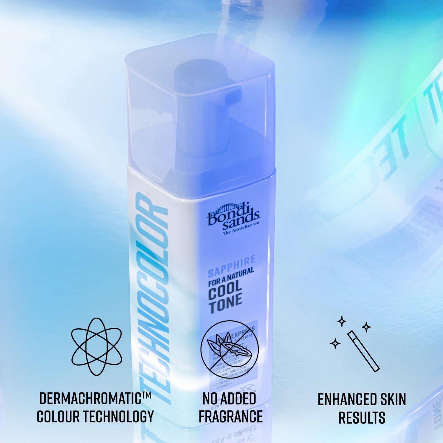 BONDI SANDS TECHNOCOLOR 1 HOUR EXPRESS SELF TANNING FOAM SAPPHIRE 200mL (CANADA) 🍁 All In One Marketplace Canada