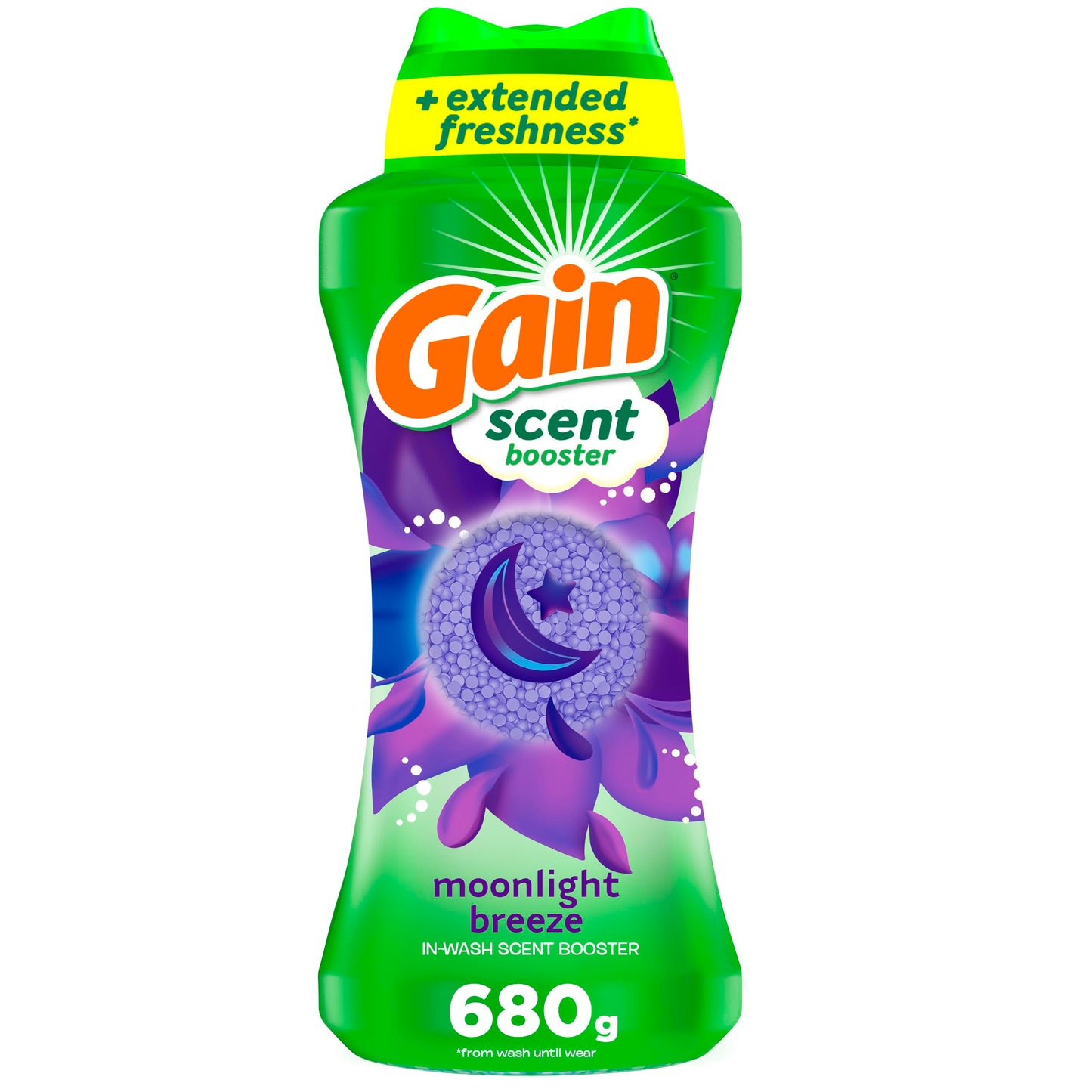 Gain Fireworks In-Wash Laundry Scent Booster Beads, Moonlight Breeze, 680 Grams 🍁 All In One Marketplace Canada