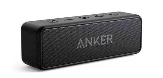 Anker Soundcore 2 Portable Bluetooth Speaker with 12W Stereo Sound, Bluetooth 5, Bassup, IPX7 Waterproof, 24-Hour Playtime, Wireless Stereo Pairing, Speaker for Home, Outdoors, Travel 🍁 All In One Marketplace Canada