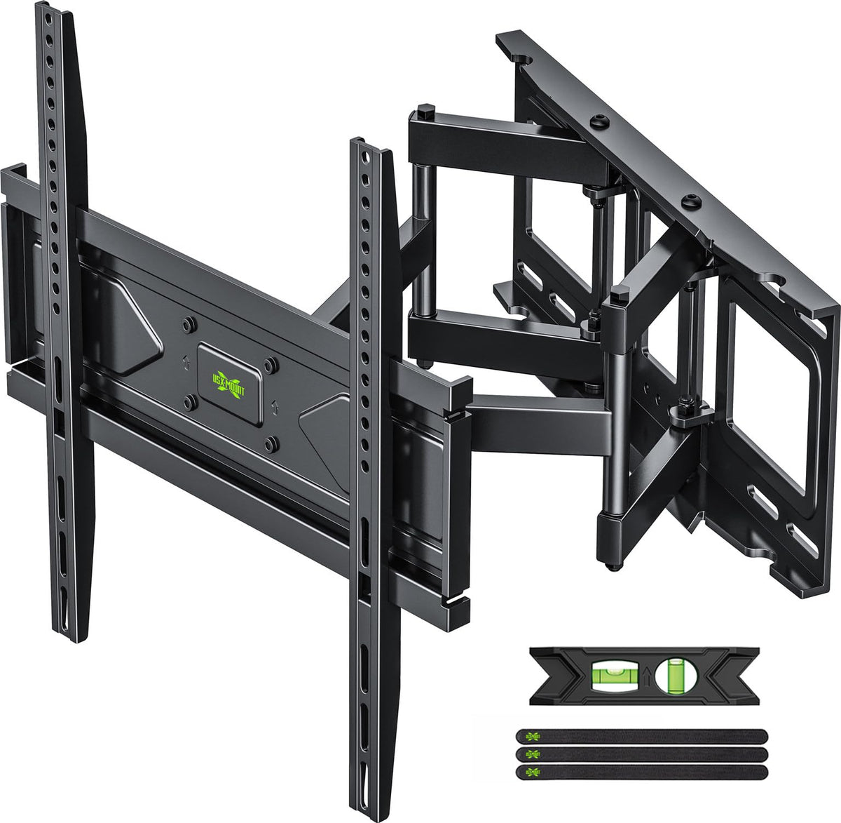 USX MOUNT Full Motion TV Wall Mount for Most 32-70 inch TVs up to 99 Lbs, Wall Mount TV Bracket with Articulating Swivel Tilting, TV Mount Fit 12" 16" Wood Studs, Max VESA 400x400mm, XMM903 🍁 All In One Marketplace Canada
