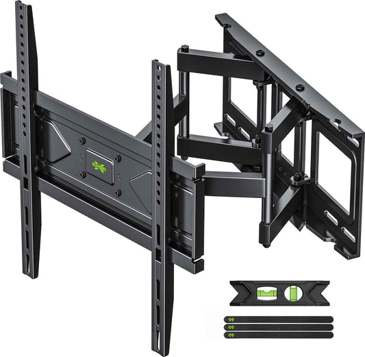 USX MOUNT Full Motion TV Wall Mount for Most 32-70 inch TVs up to 99 Lbs, Wall Mount TV Bracket with Articulating Swivel Tilting, TV Mount Fit 12" 16" Wood Studs, Max VESA 400x400mm, XMM903 🍁 All In One Marketplace Canada