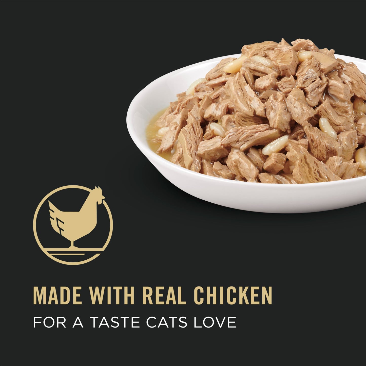 Purina Pro Plan Complete Essentials Wet Cat Food, Chicken & Rice Entree in Gravy - 156 g Can (24 Pack) 🍁 All In One Marketplace Canada
