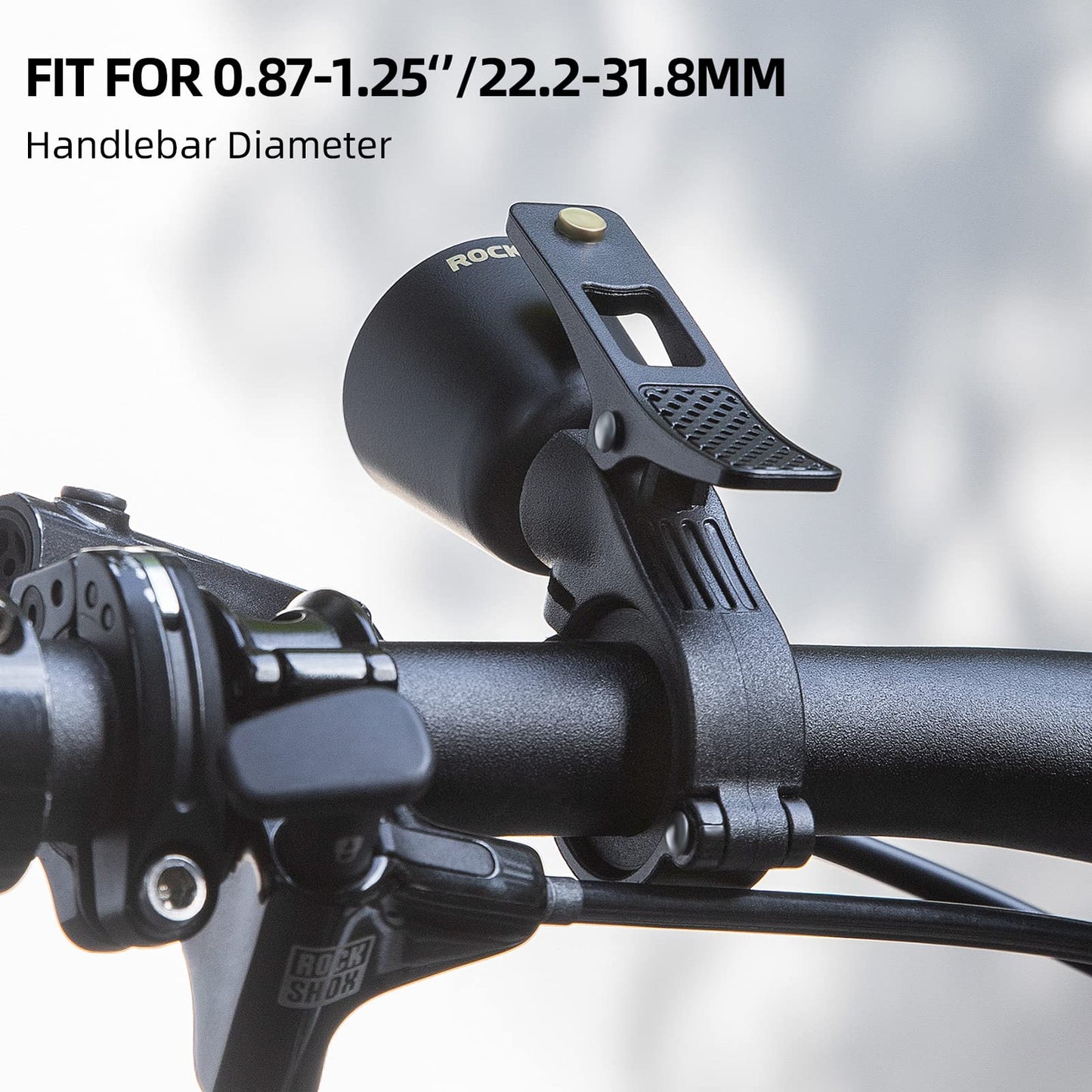 ROCKBROS Bike Bell Classic Bicycle Bell Mountain Bike Bells for Adults with Loud Sound and Fit for 0.87-1.25in/22.2-31.8mm Bicycle Handlebars 🍁 All In One Marketplace Canada