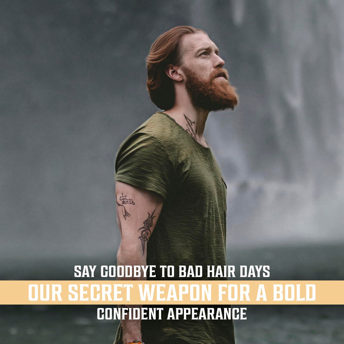 Viking Revolution Sea Salt Hair Spray for Men - Coconut - 260ml - Texturizing With Kelp, Aloe Vera & Red Algae Extract - Adds Volume & Texture for Beach Hair 🍁 All In One Marketplace Canada