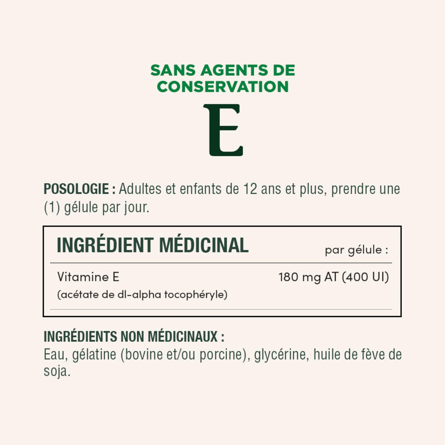 NATURE'S BOUNTY Vitamin E, 400 IU, Antioxidant, Preservative Free, 200 Softgels, 134 g 🍁 All In One Marketplace Canada