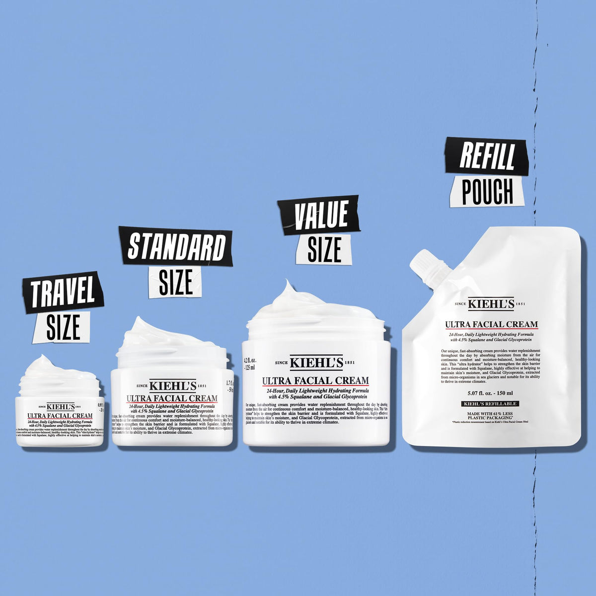 Kiehl's Ultra Facial Cream, 4.5% Squalane Daily Moisturize 🍁 All In One Marketplace Canada