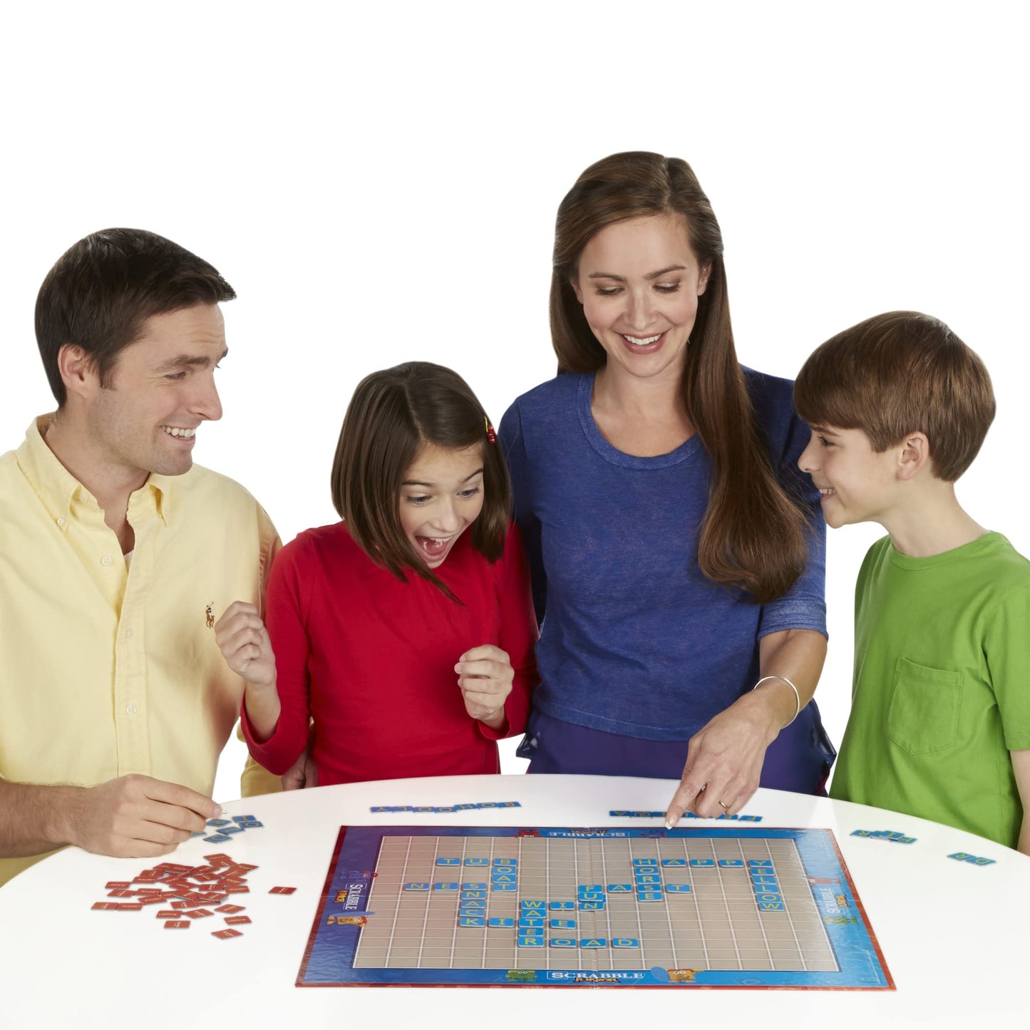 Hasbro Gaming Scrabble Junior Board Game | 2-4 Players | Family Educational Word Games for Kids | Back to School Gifts for Classroom | Ages 5+ 🍁 All In One Marketplace Canada