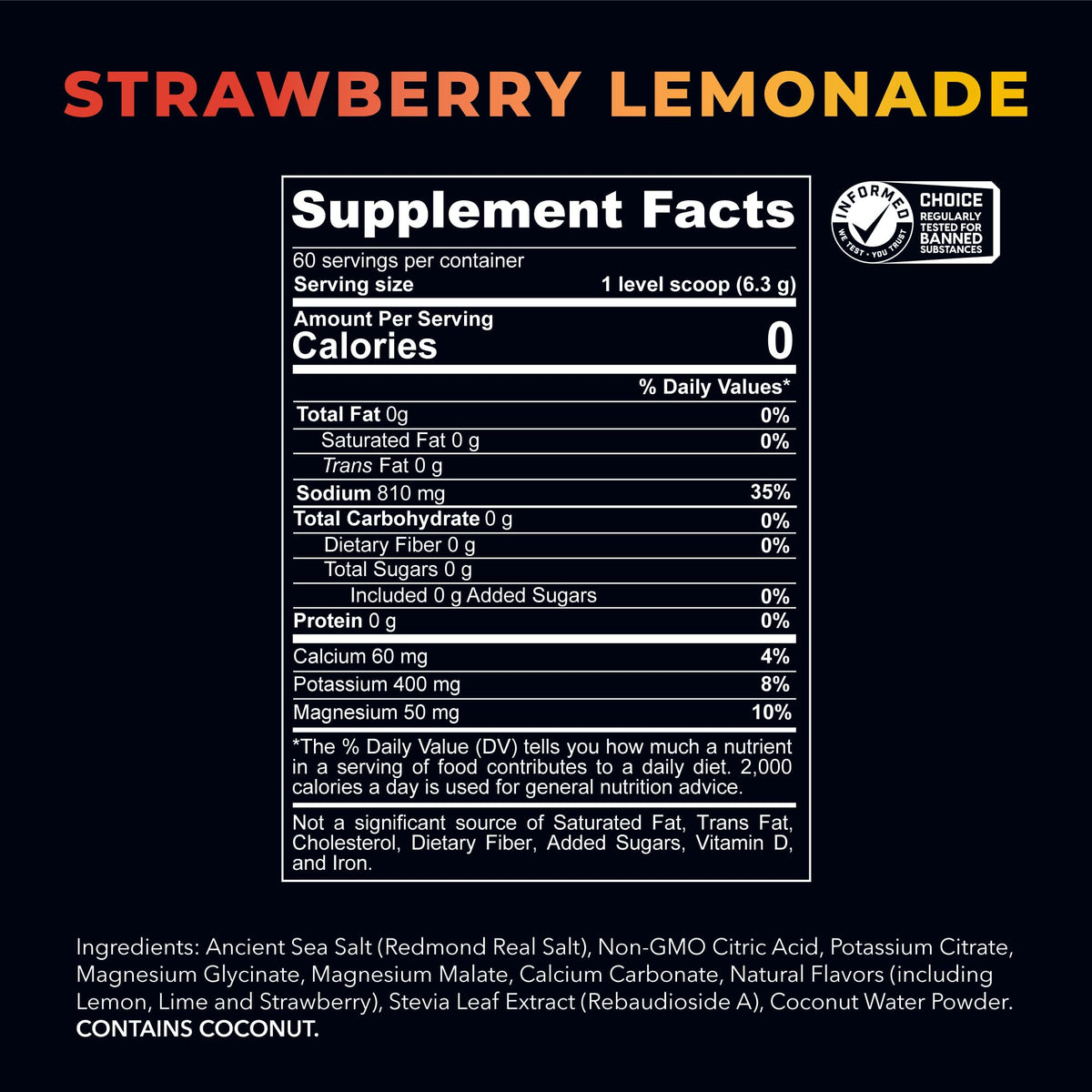 REDMOND Re-Lyte Hydration Electrolyte Mix (Strawberry Lemonade) 🍁 All In One Marketplace Canada
